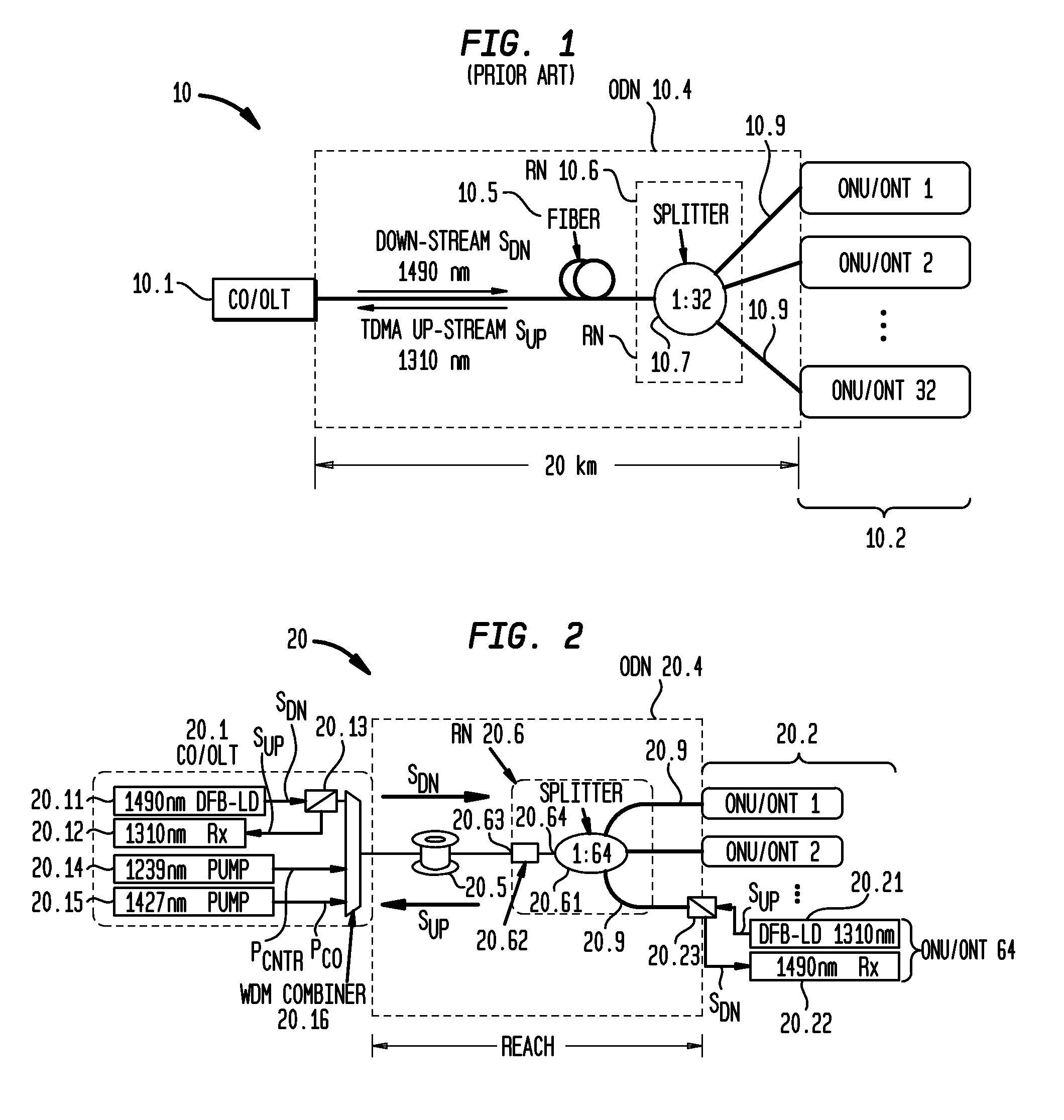 Method and apparatus using distributed raman amplification and remote pumping in bidirectional optical communication networks