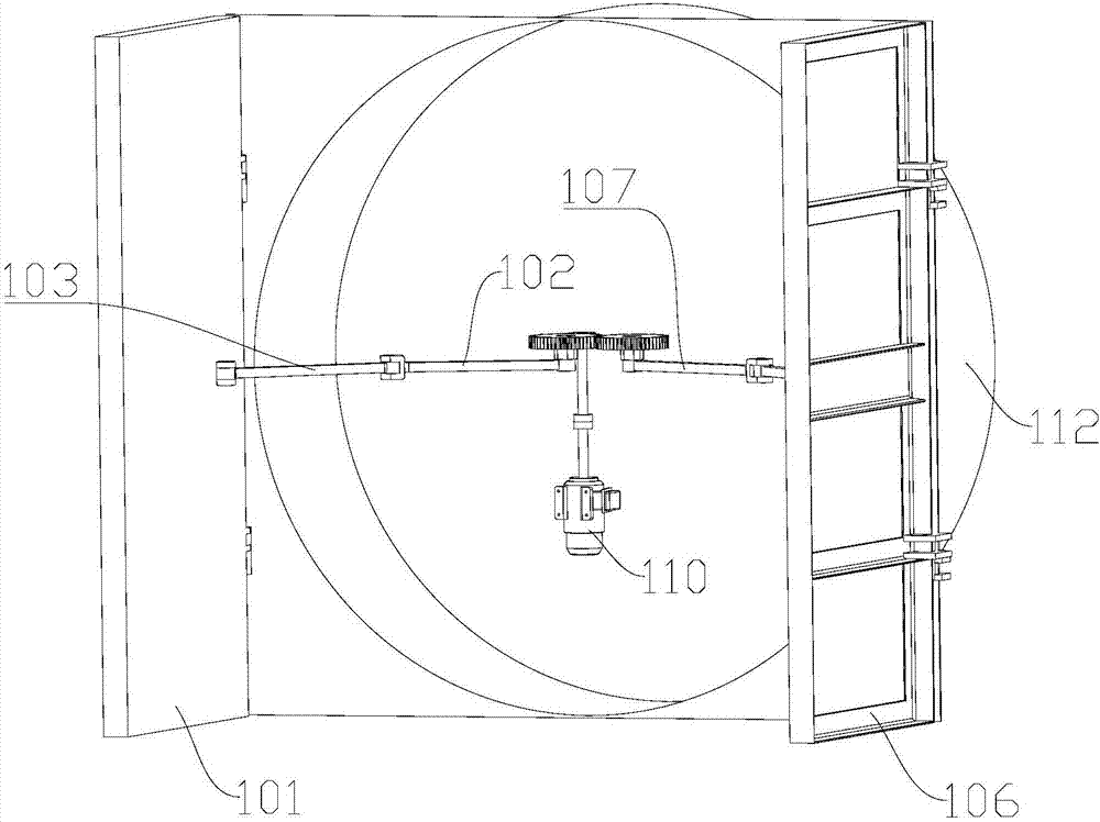 Automatic openable air door for metallurgy and underground mine ventilation system