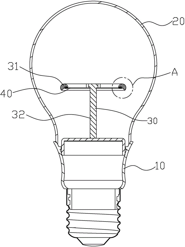 External heat dissipation led lights