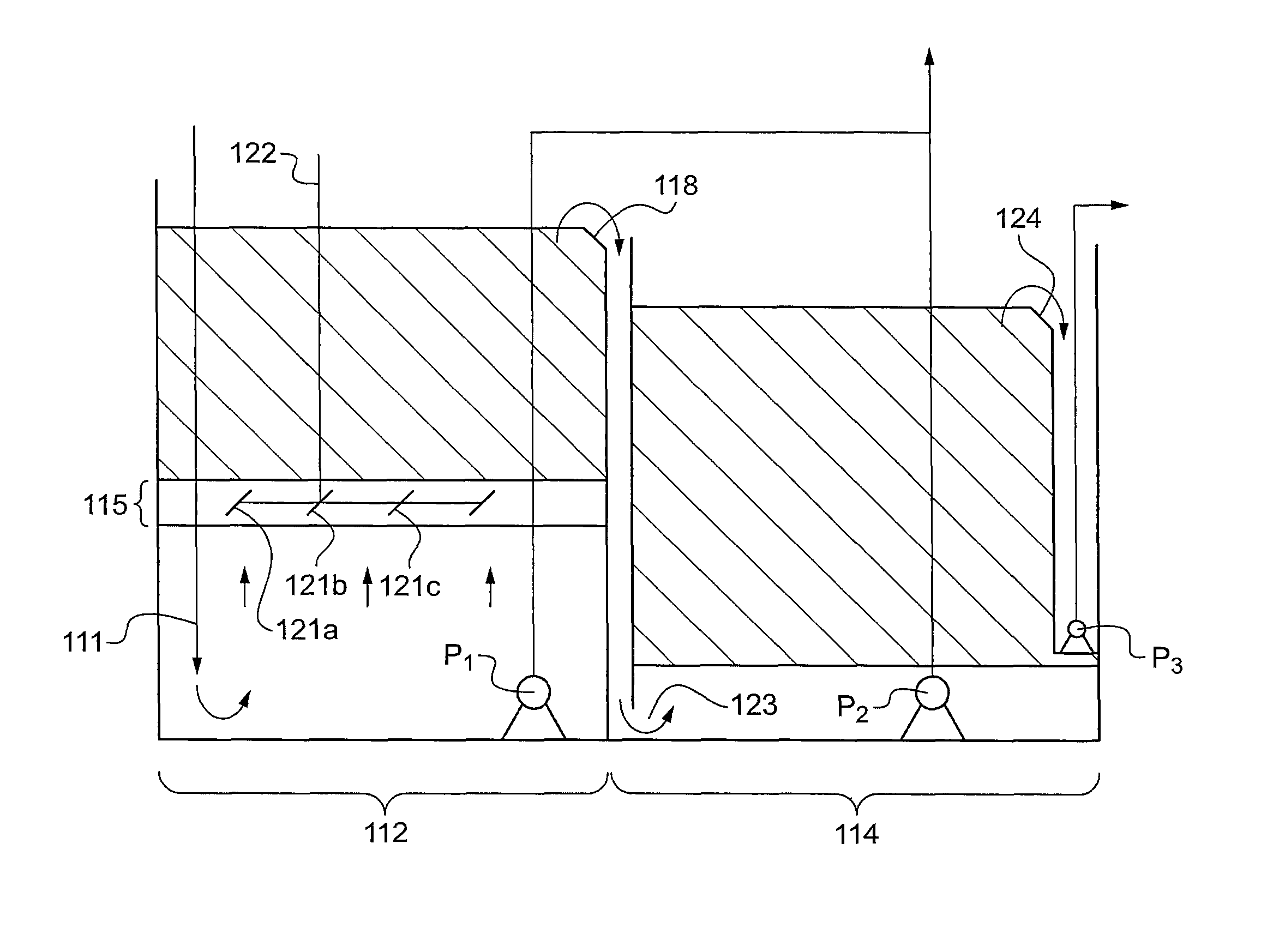 Process for the treatment of crude oil, process for the separation of a water-in-oil hydrocarbon emulsion and apparatus for implementing the same