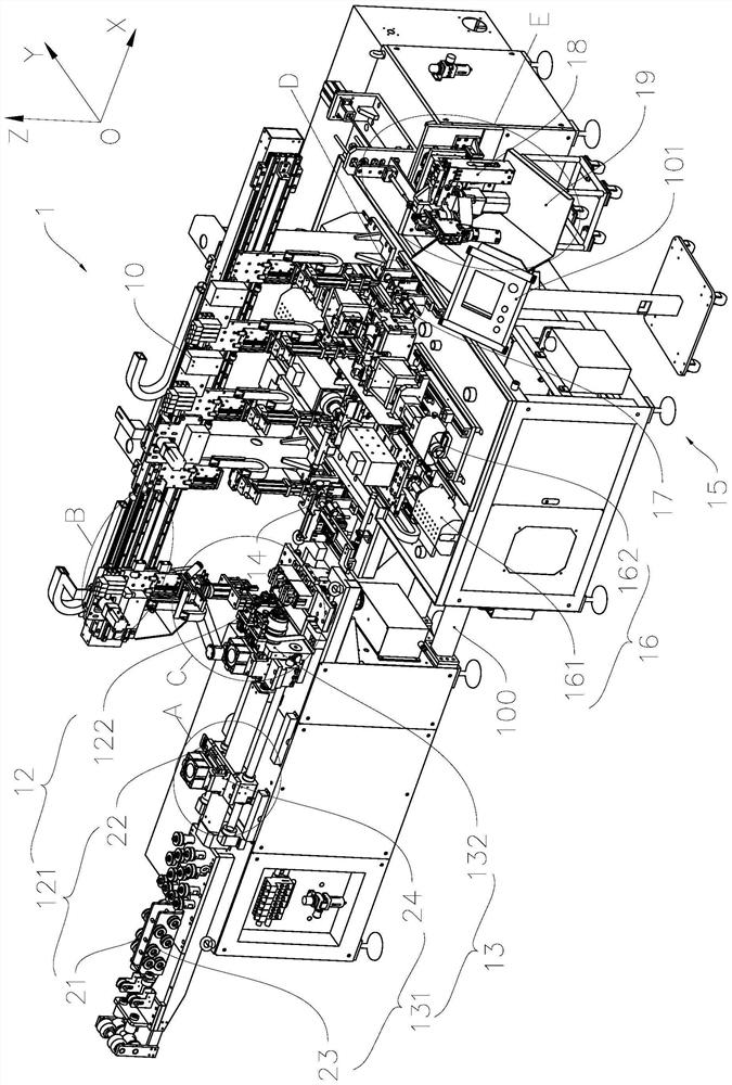 A manufacturing equipment for ec takeover or electronic expansion valve takeover