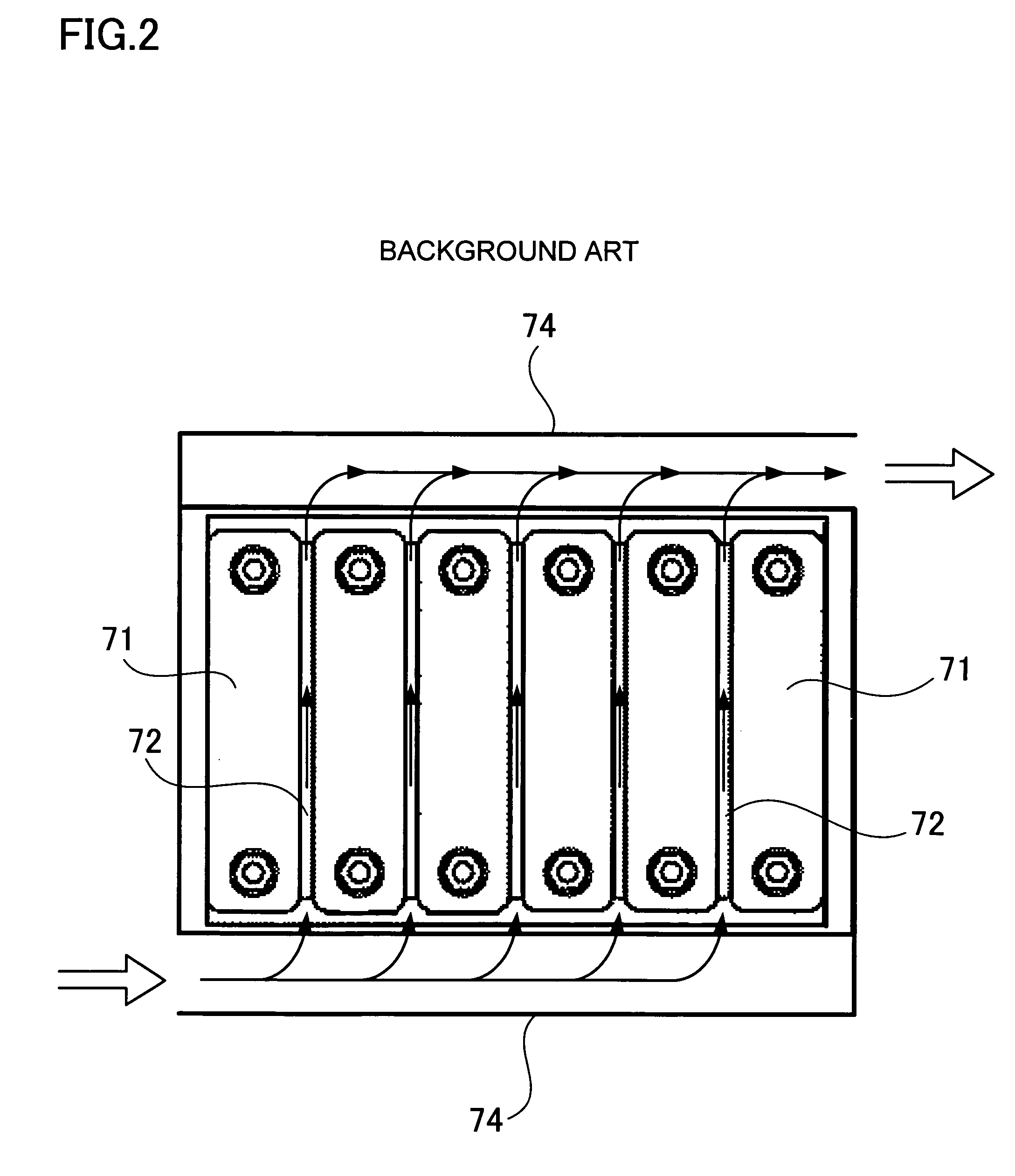 Battery pack and battery pack separator