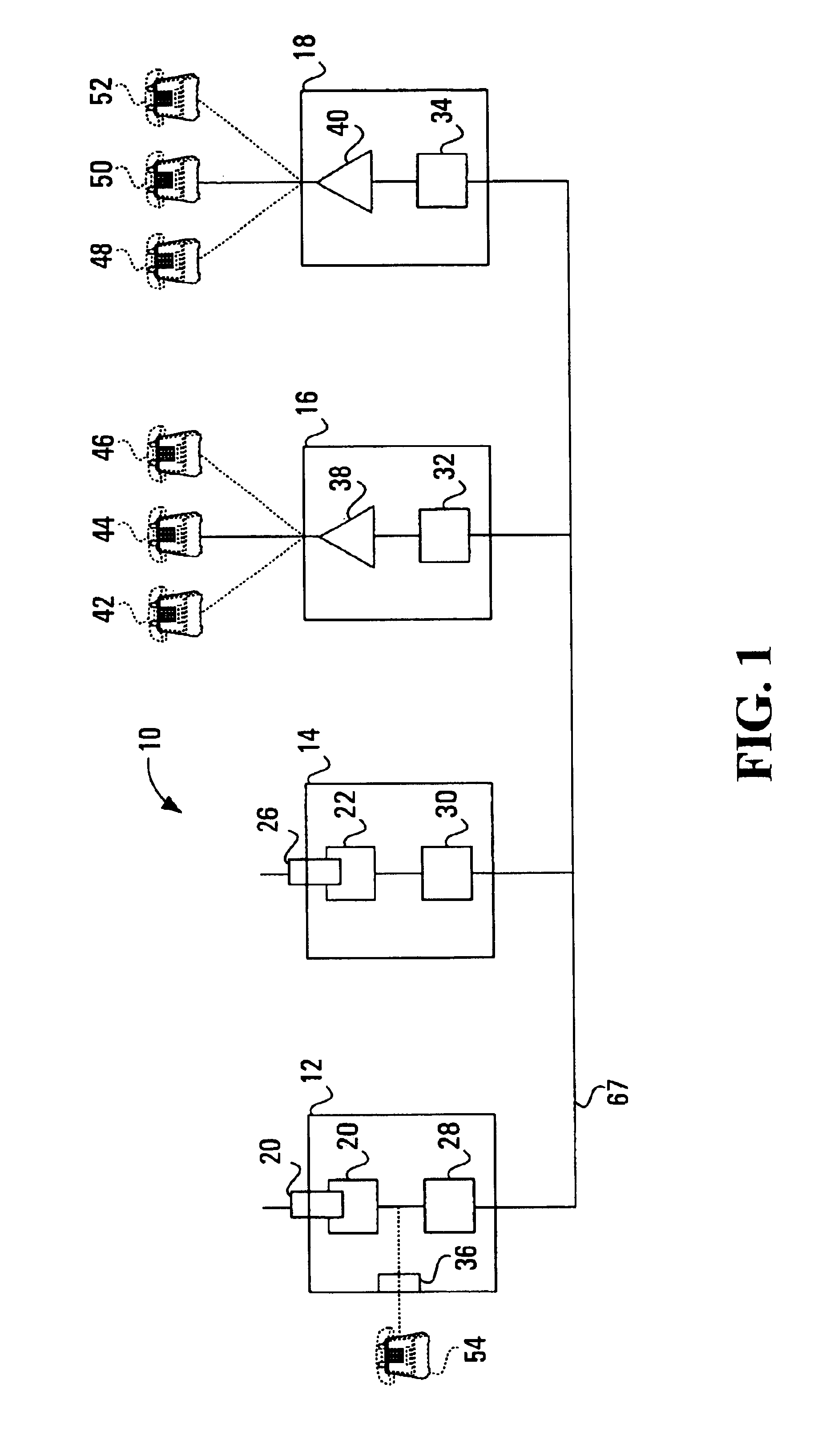 Communications unit, system and methods for providing multiple access to a wireless transceiver