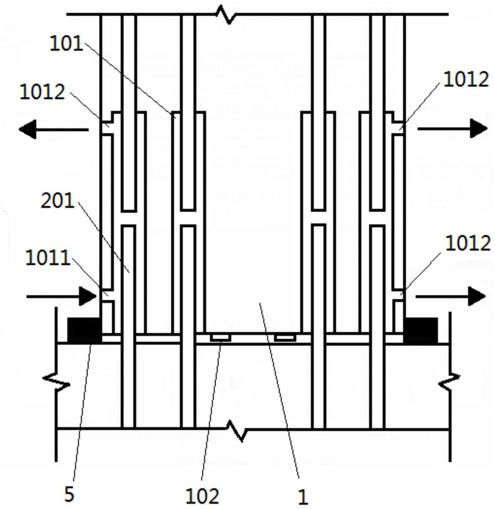 Construction method for prefabricated superposed beams and slabs