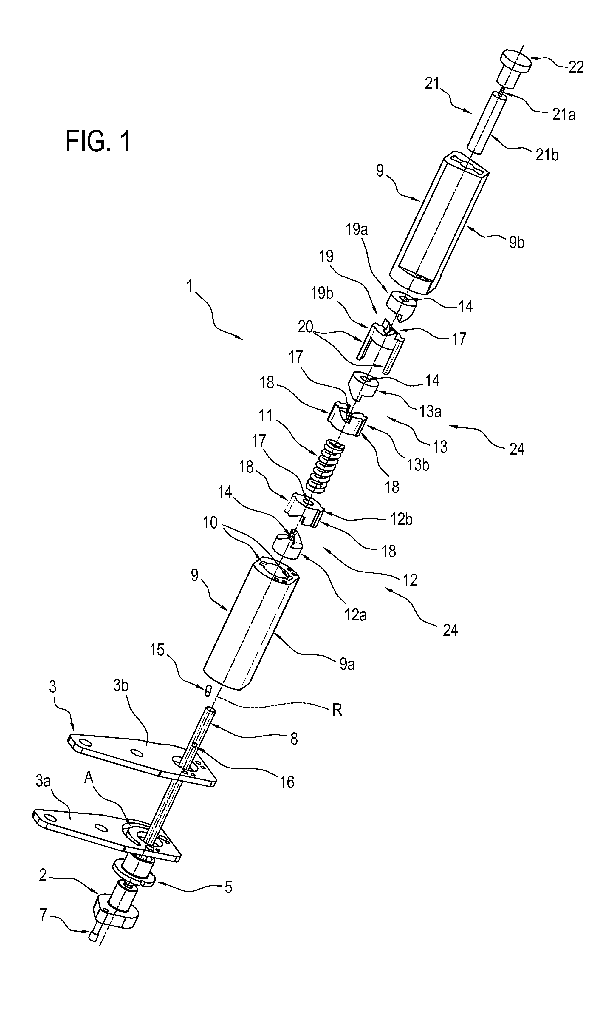 Hinge for doors of electrical household appliances