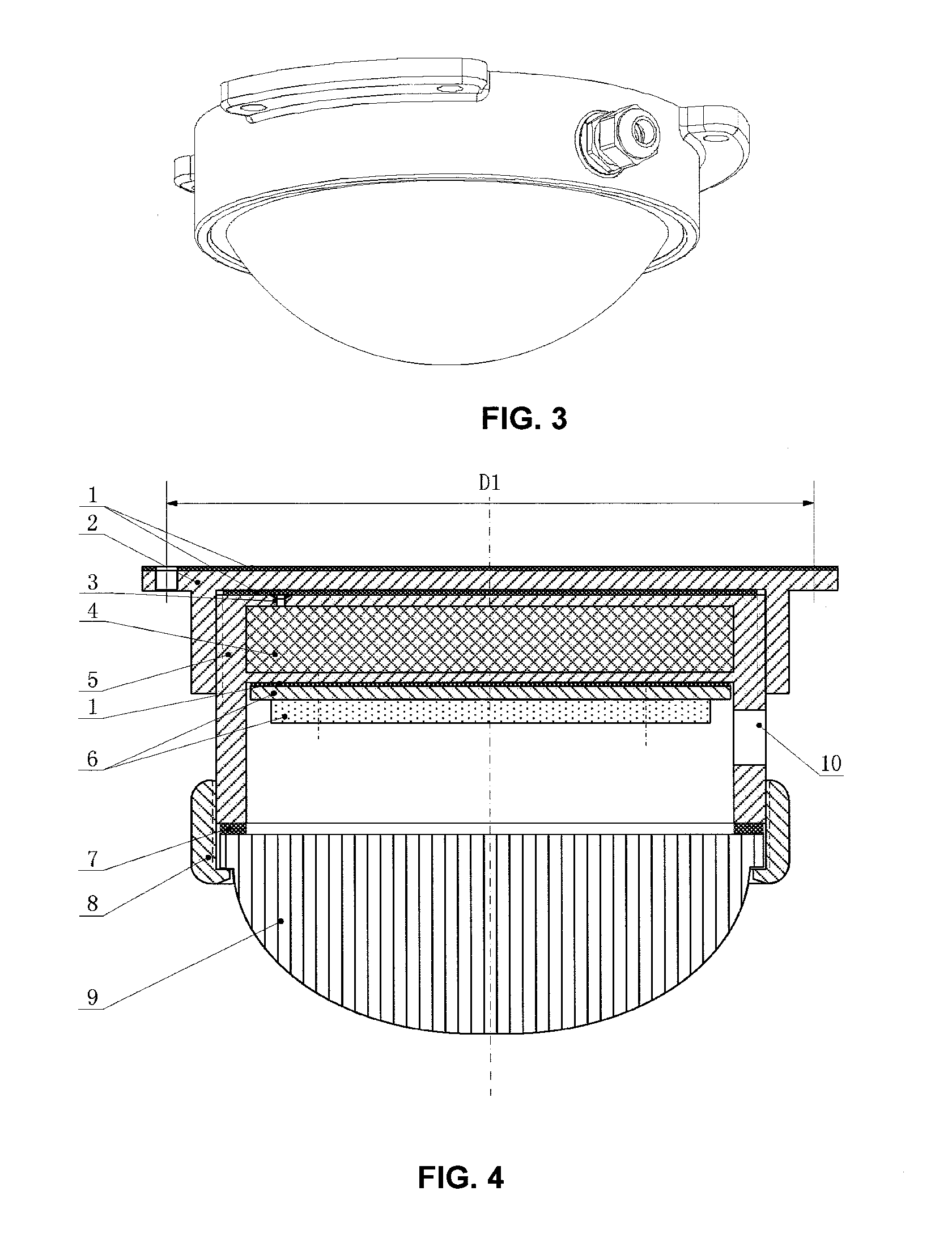 Method And Device For Constructing High-Power LED Lighting Fixture