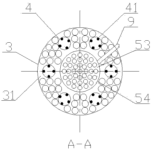 Integrated bag-type dust removal and fluidized adsorption device