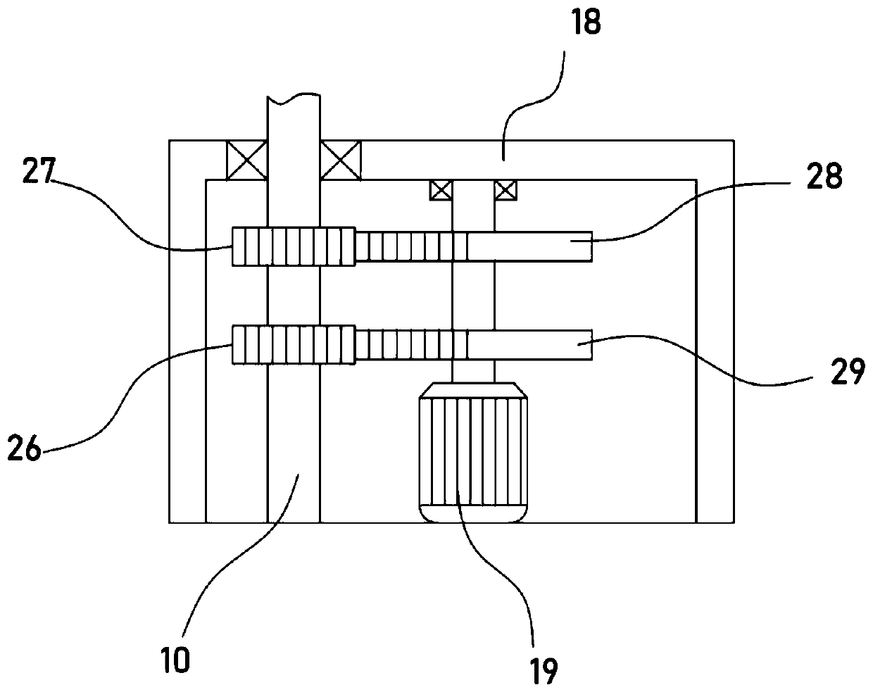 Building construction environment-friendly dust collection device