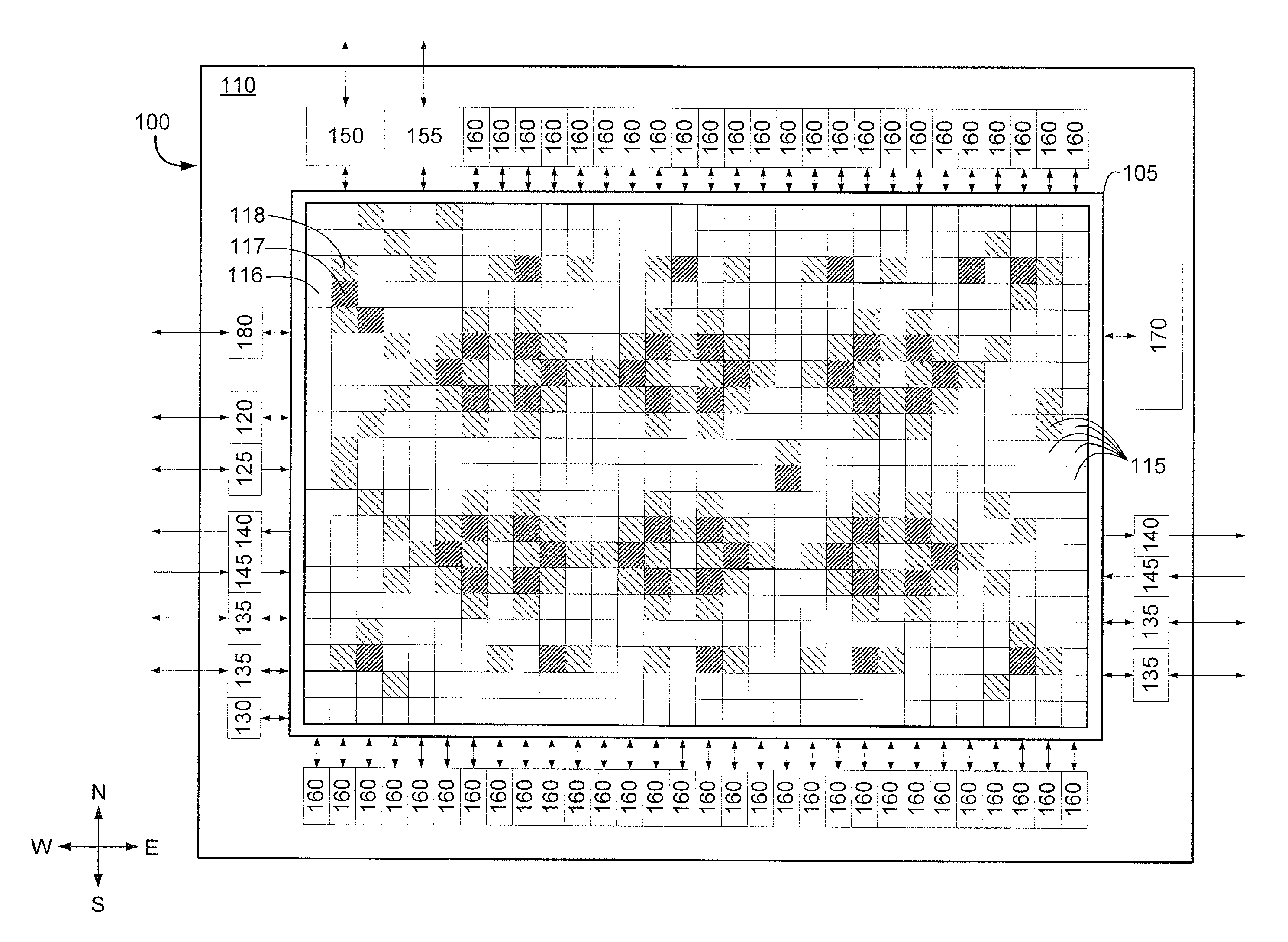 Field programmable object array having image processing circuitry