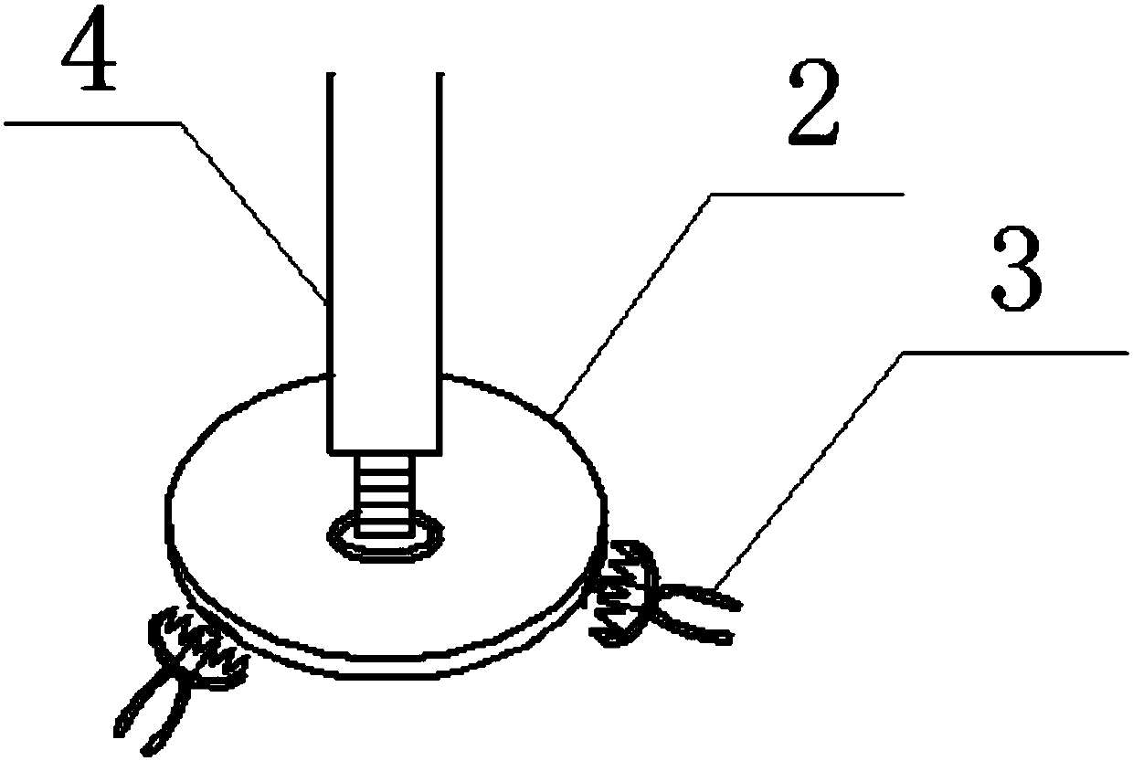 Titrating device using multiple burettes