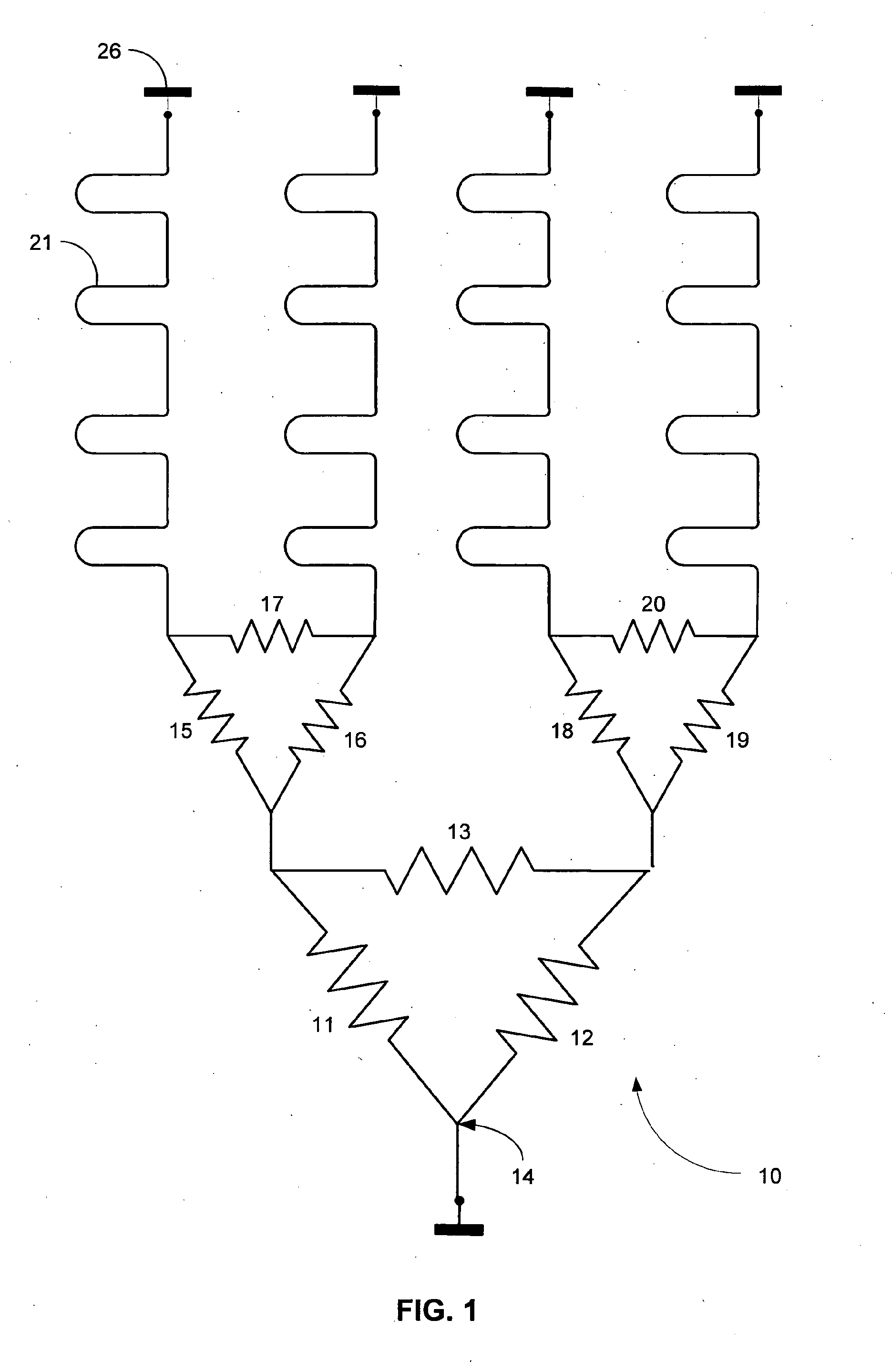 Phased array antenna having integral calibration network and method for measuring calibration ratio thereof