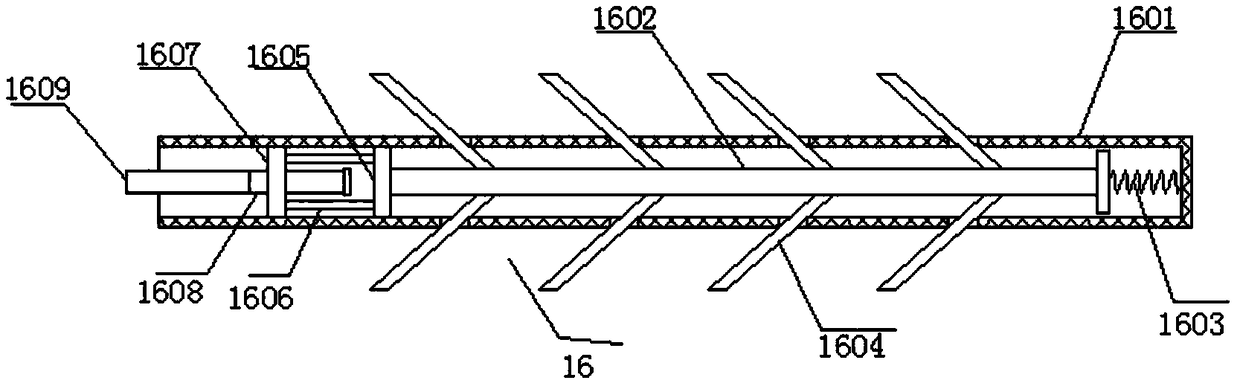 Tea leaf fixation device capable of performing high-efficient overturning on tea leaves