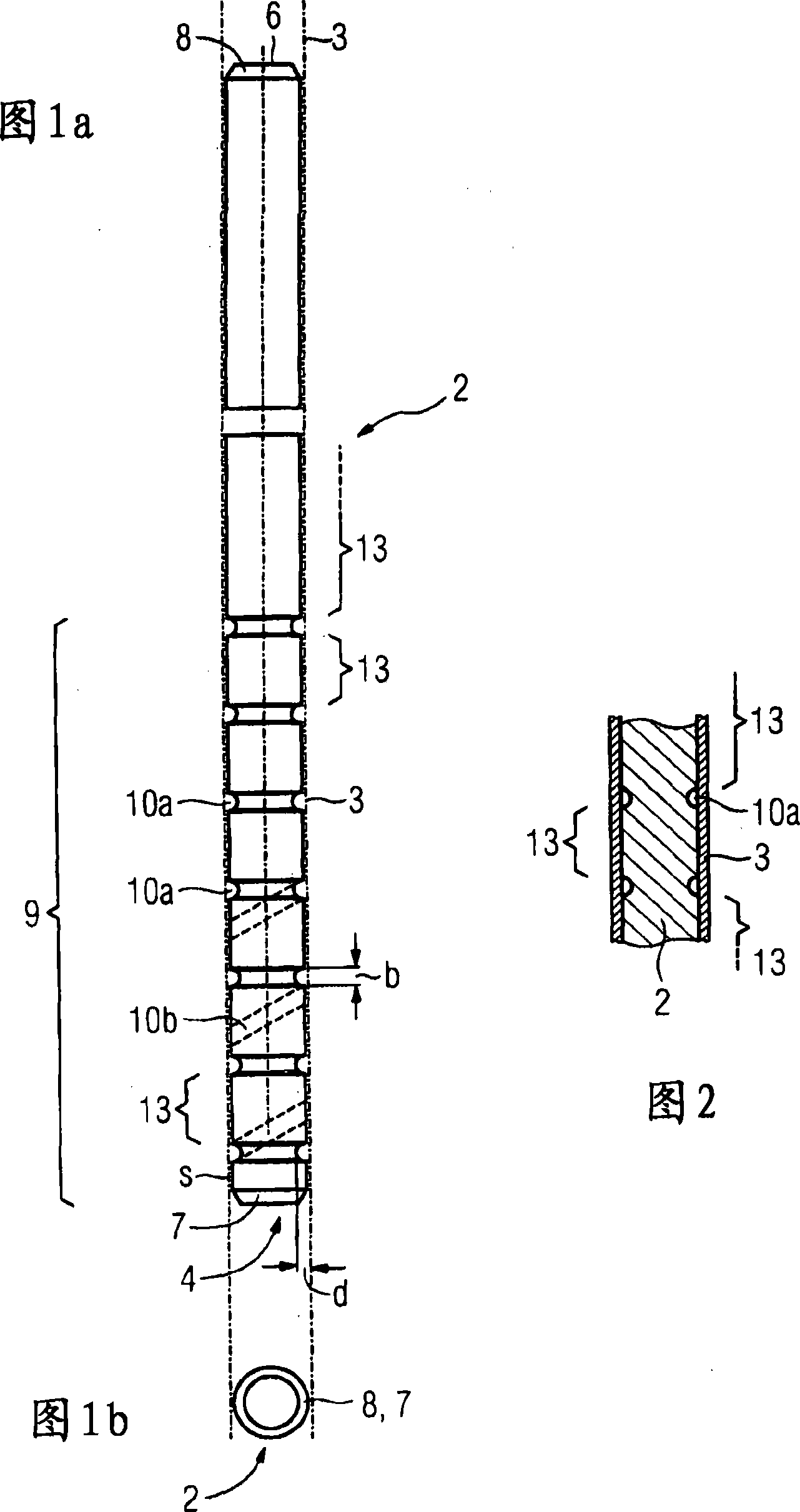 Control rod for a pressurized-water nuclear reactor
