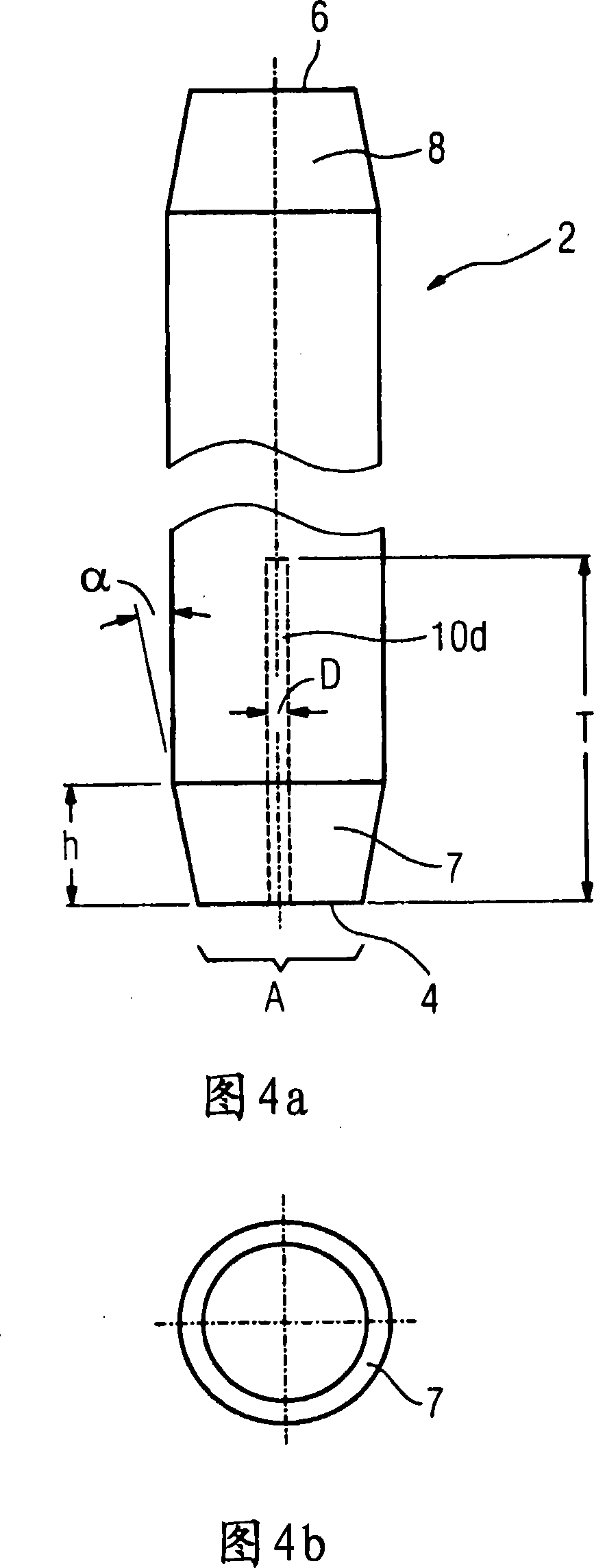 Control rod for a pressurized-water nuclear reactor