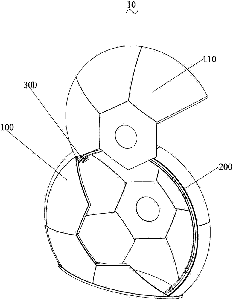 A rest cabin automatic door structure