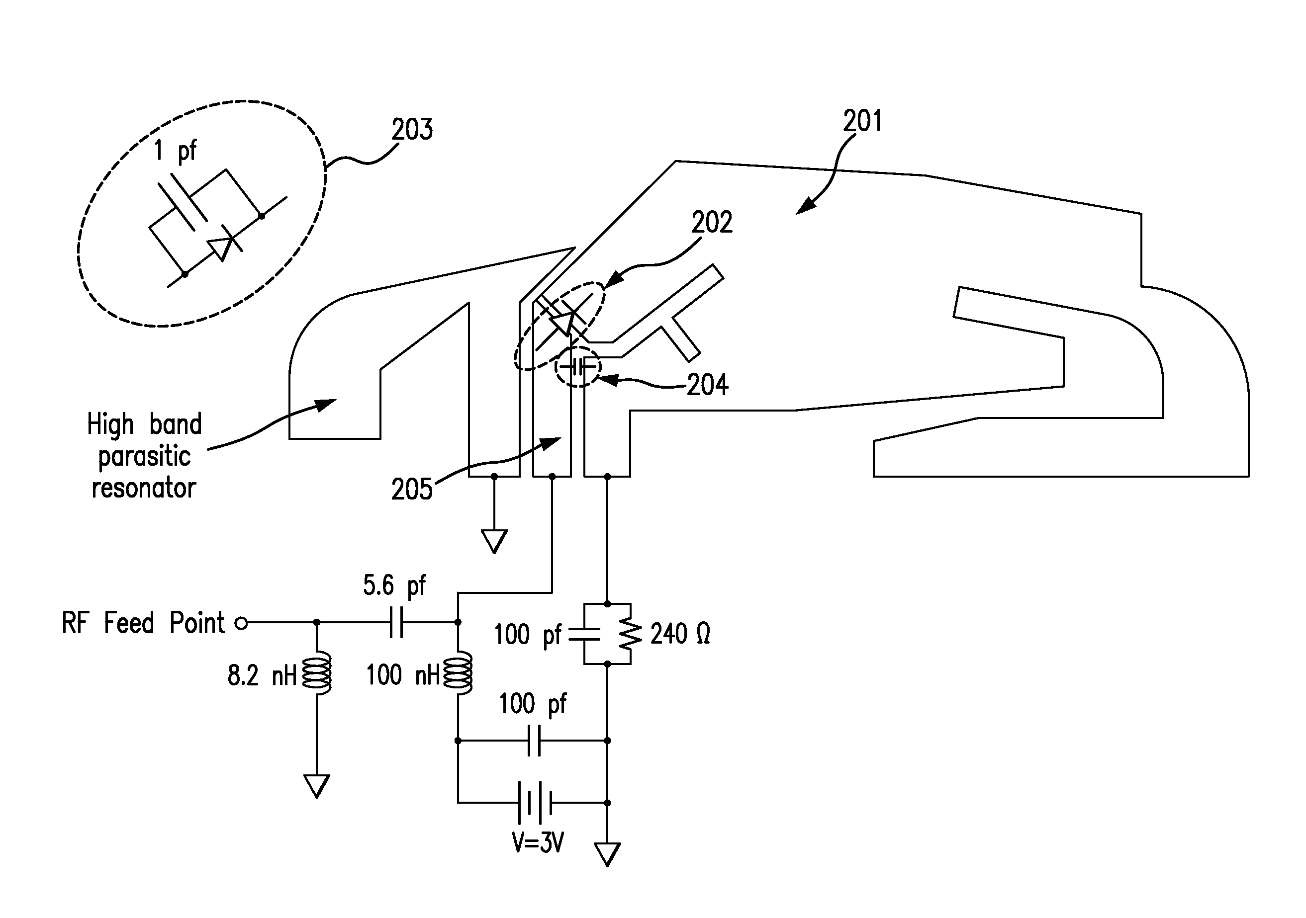 Method and apparatus for controlling an antenna