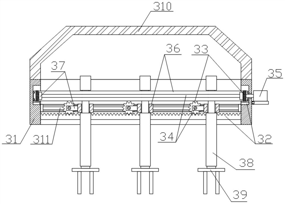 Polyamide fiber spinning cake stacking device