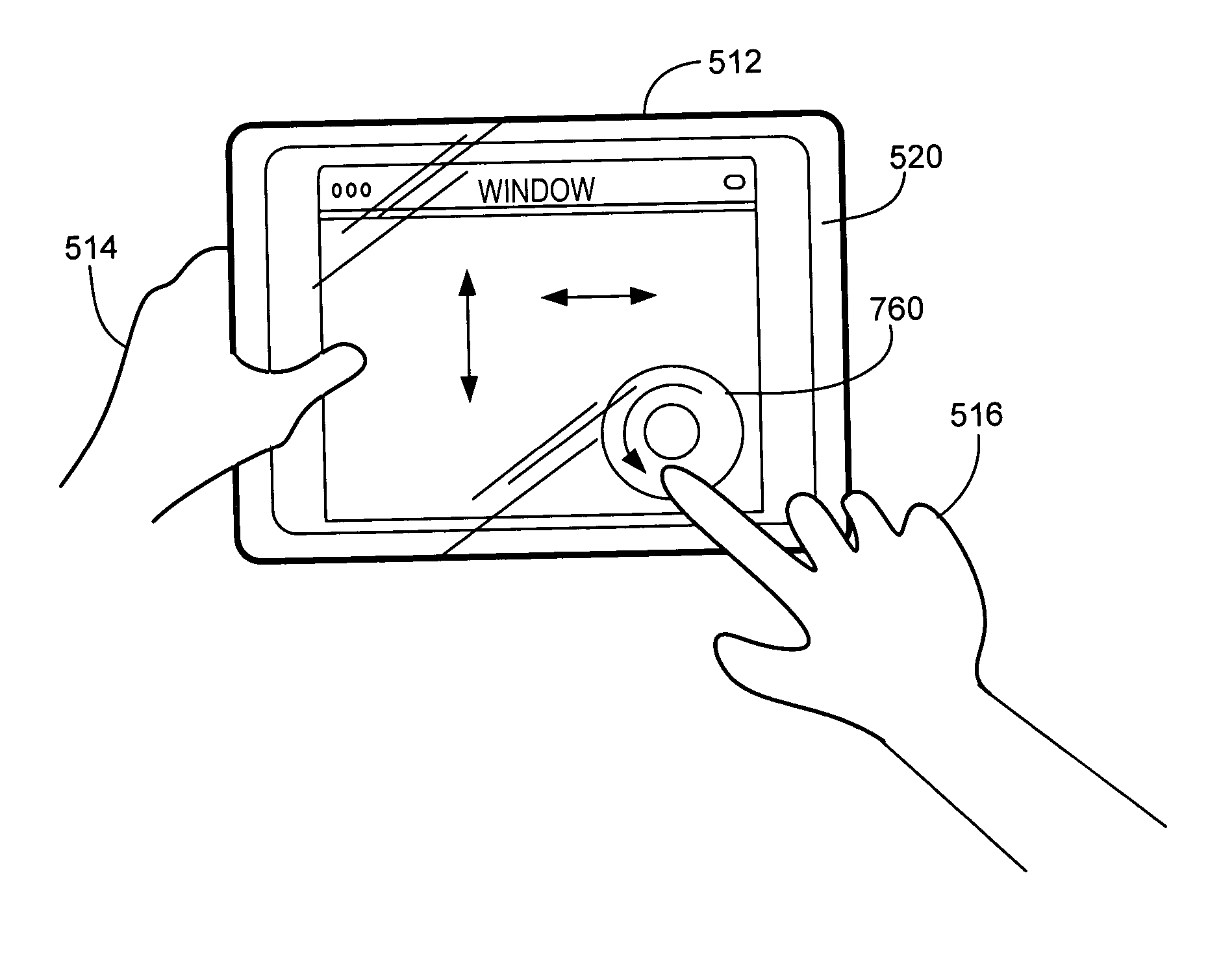 Mode-based graphical user interfaces for touch sensitive input devices