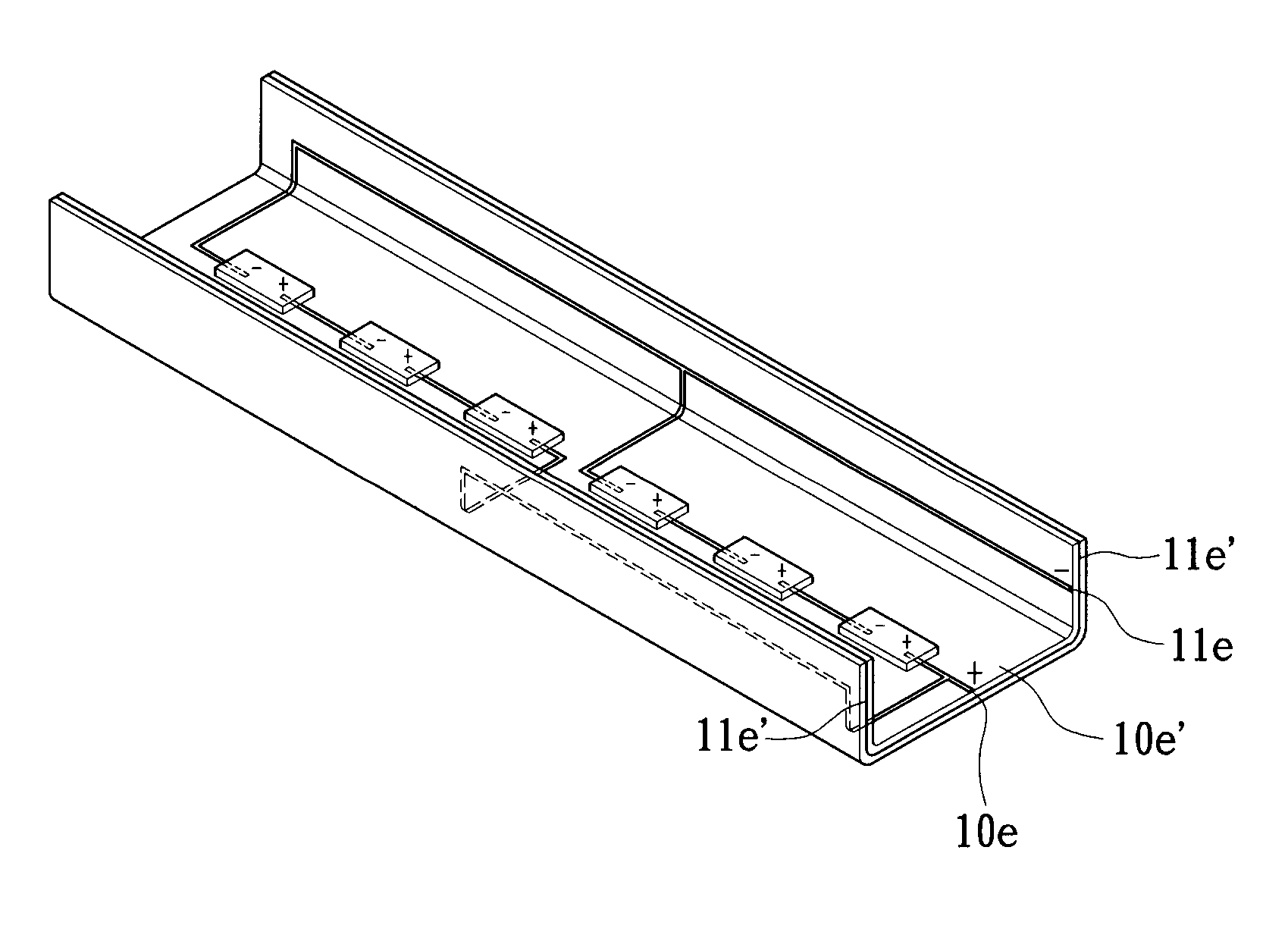 LED chip package structure using a substrate as a lampshade and method for making the same