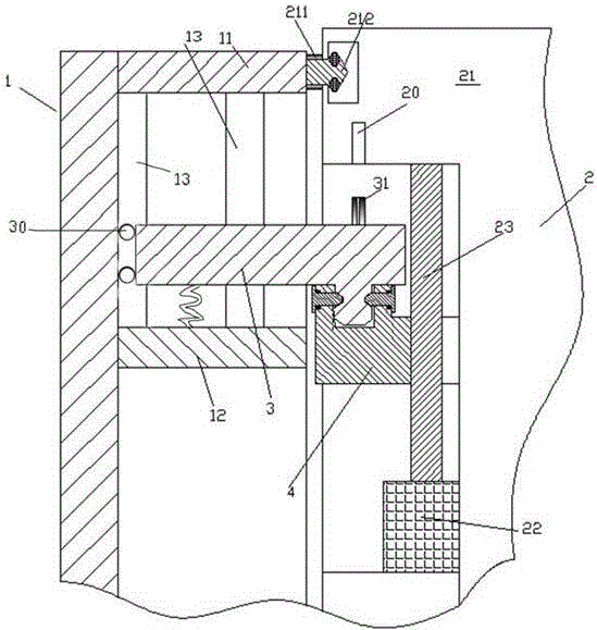 Stably operated electrical cabinet