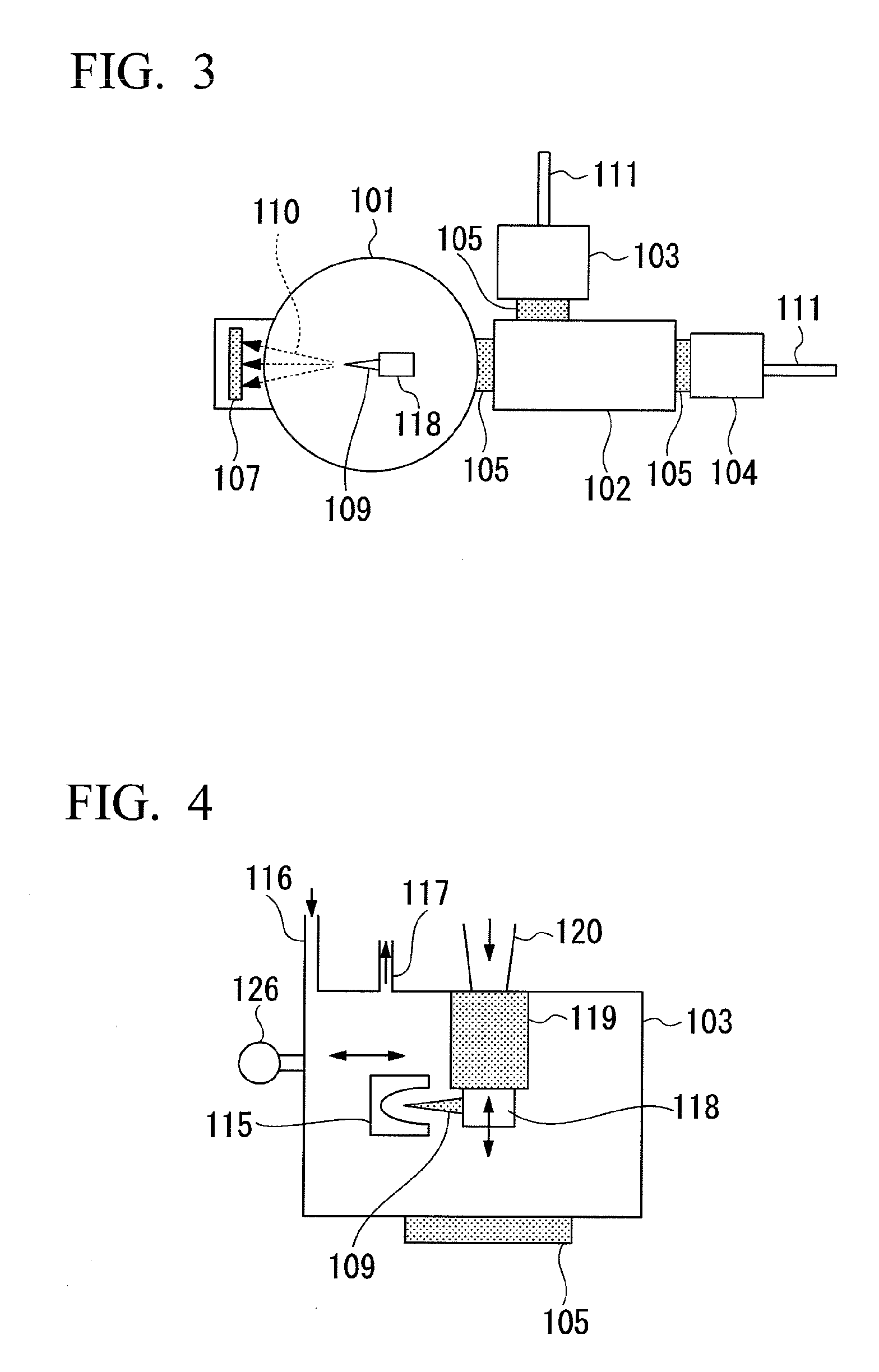 Gas charge container, atom probe apparatus, and method for analyzing hydrogen position in material