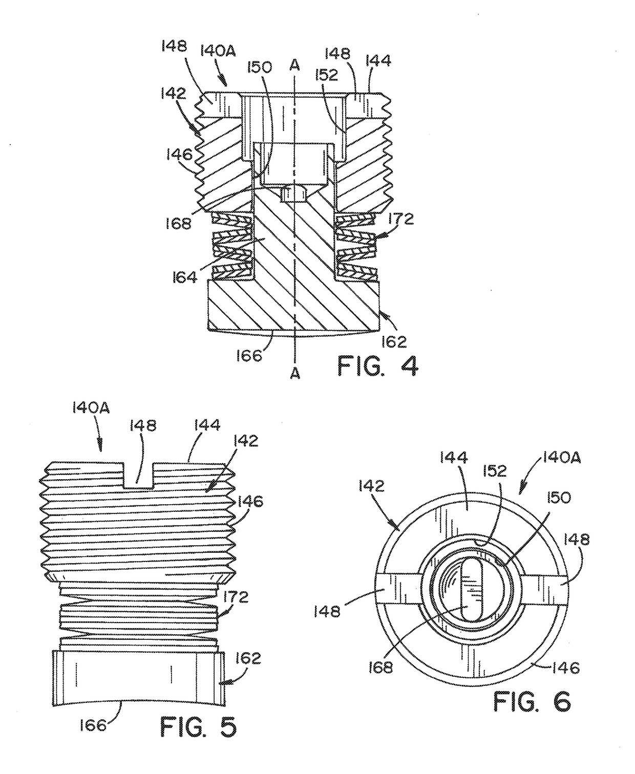 Brake screw for surgical lighting systems