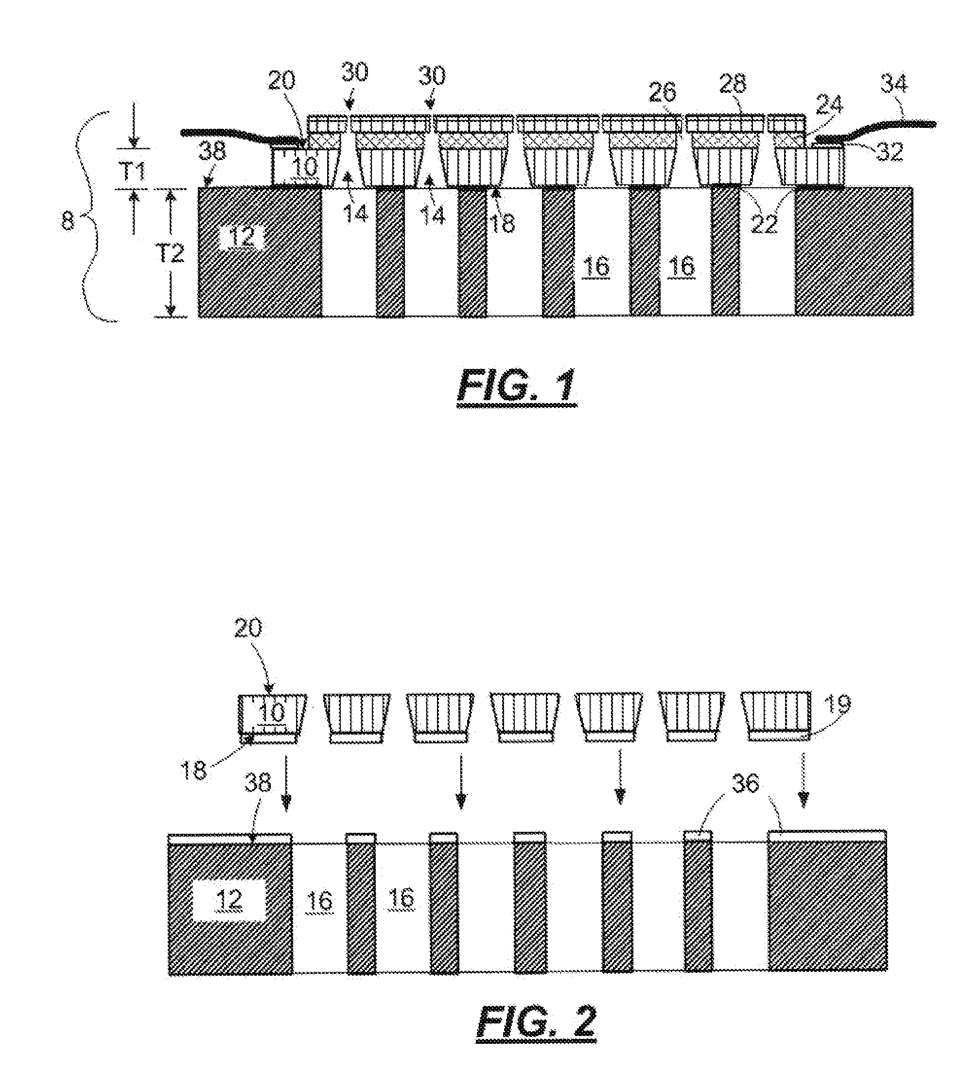 Micro-fluid ejection heads and methods for bonding substrates to supports