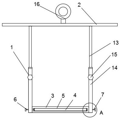 Large sheet metal part limiting bending tool