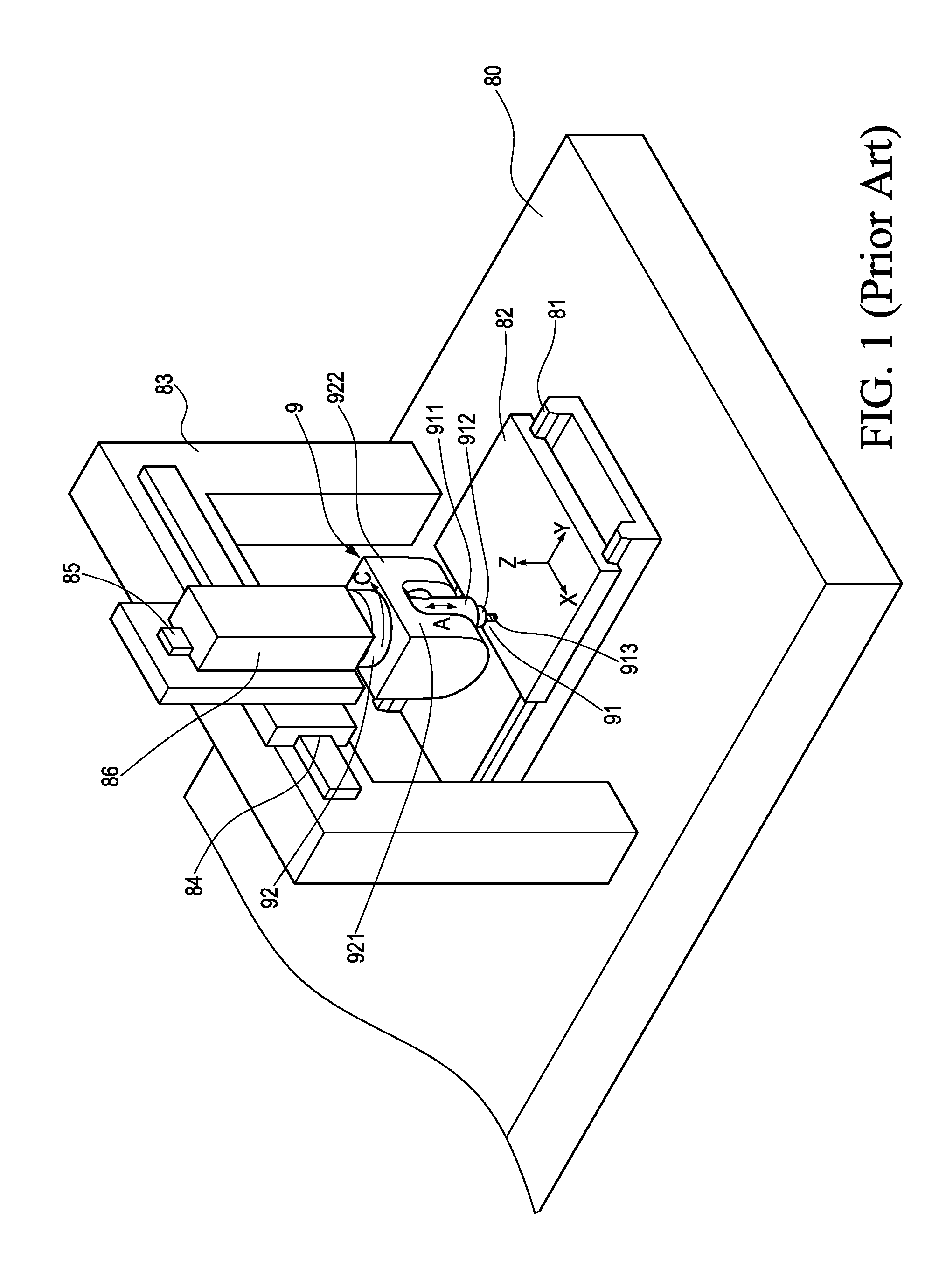 Rotary spindle head for machine tool