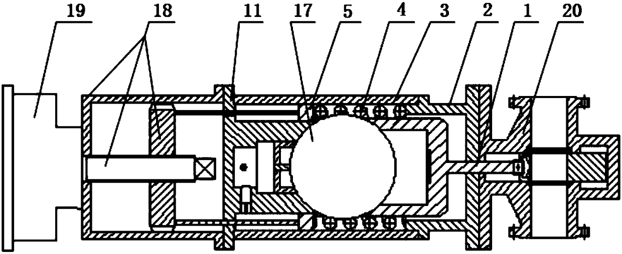 A low power consumption maintenance and fail-safe shutdown mechanism for an underwater gate valve actuator