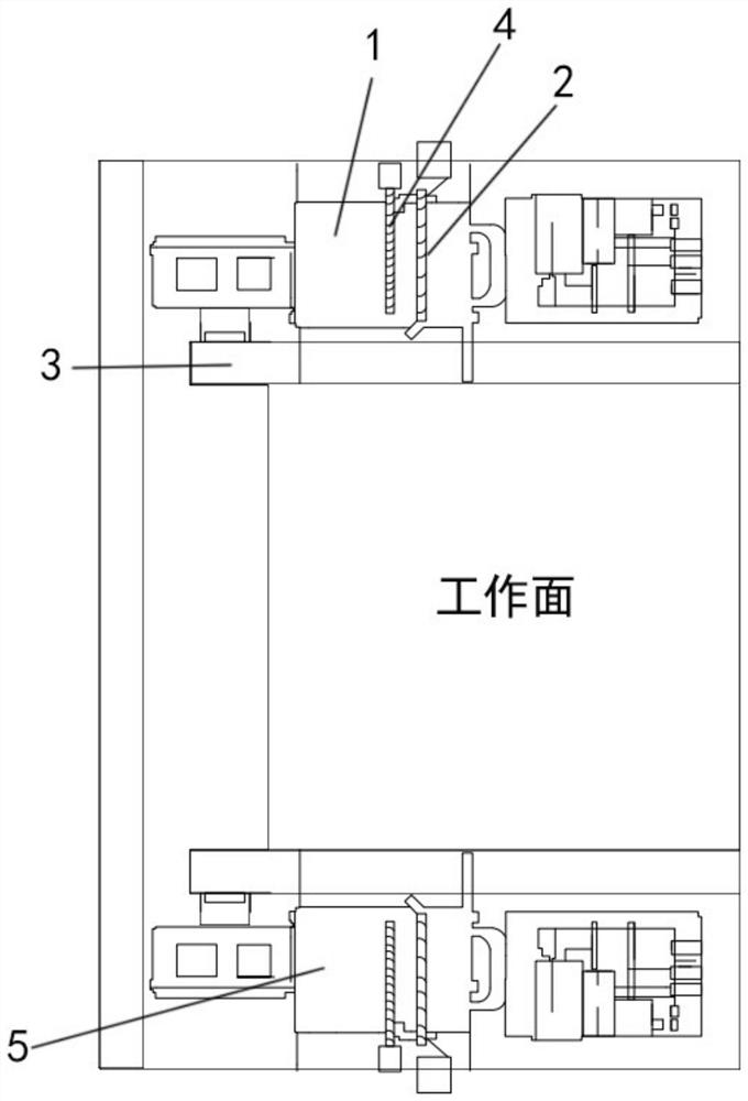 Thin coal seam roadway side face construction stoping method