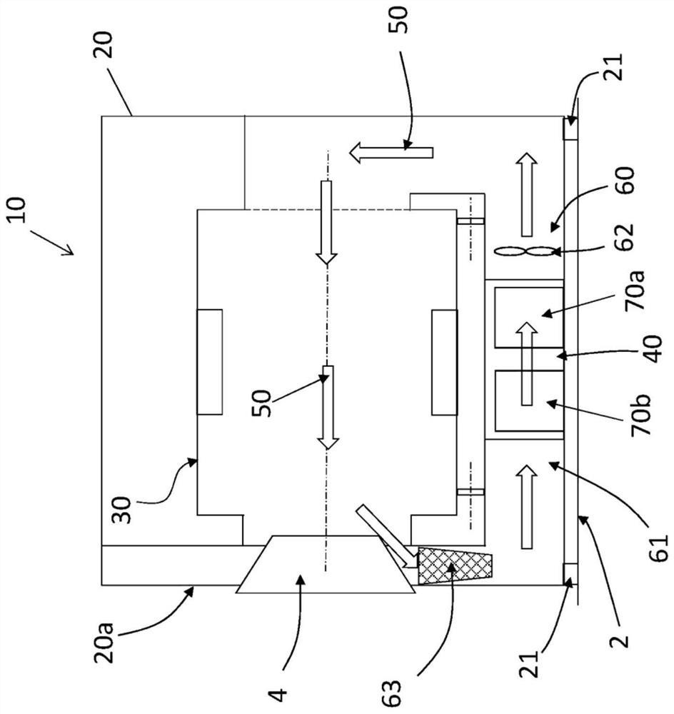 Laundry treating appliance having a heat pump system