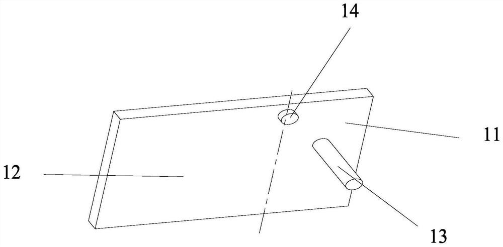 Revolving door assembly and container therewith