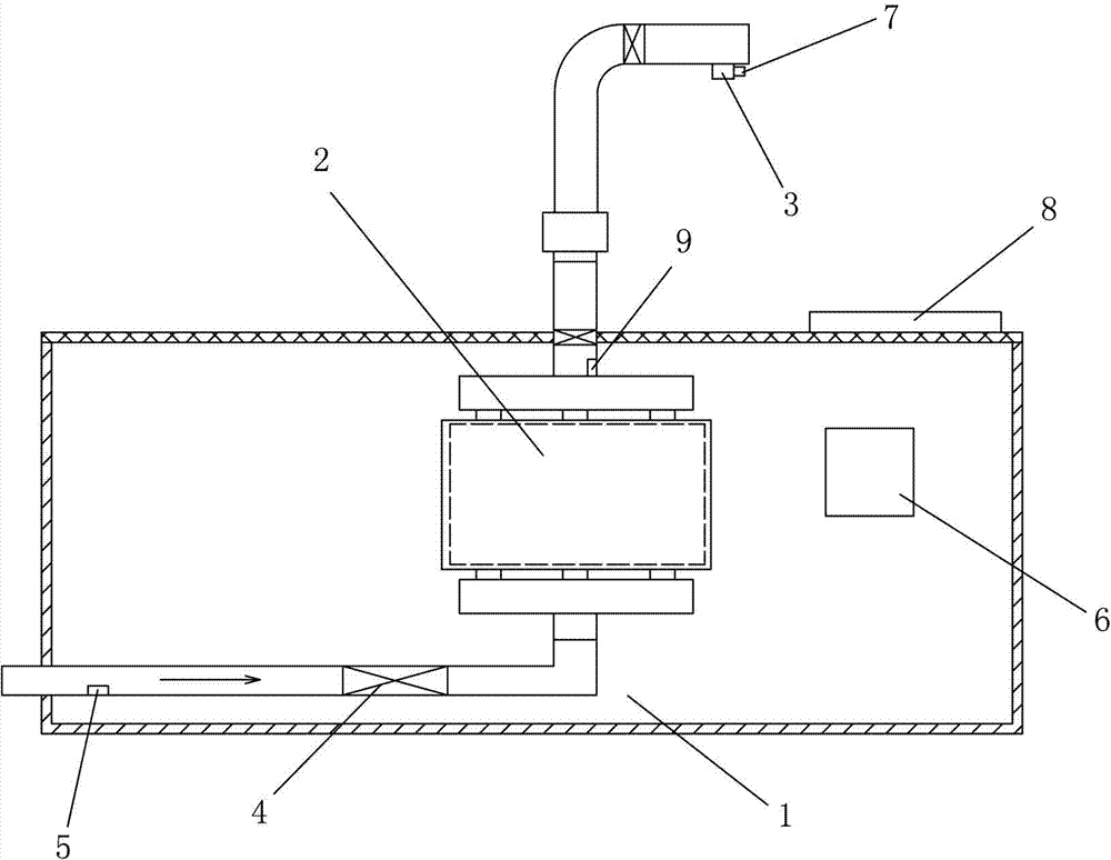 Tea making machine and self-adjusting control method for power of water pump thereof
