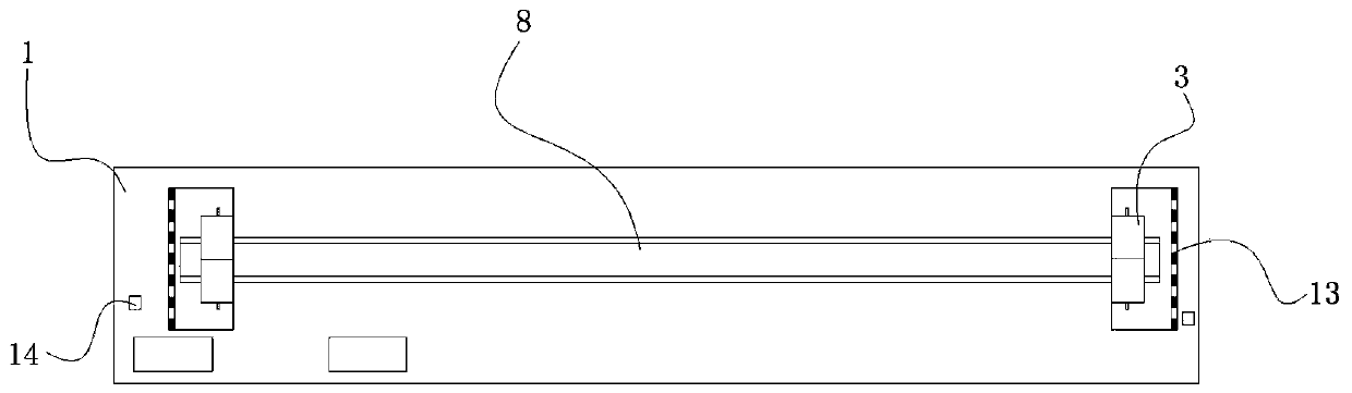 Pipe culvert test system used under inhomogeneous deformation and test method thereof