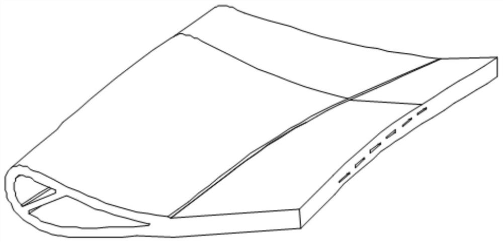 Aviation blade forming tool and process based on carbon-ceramic material