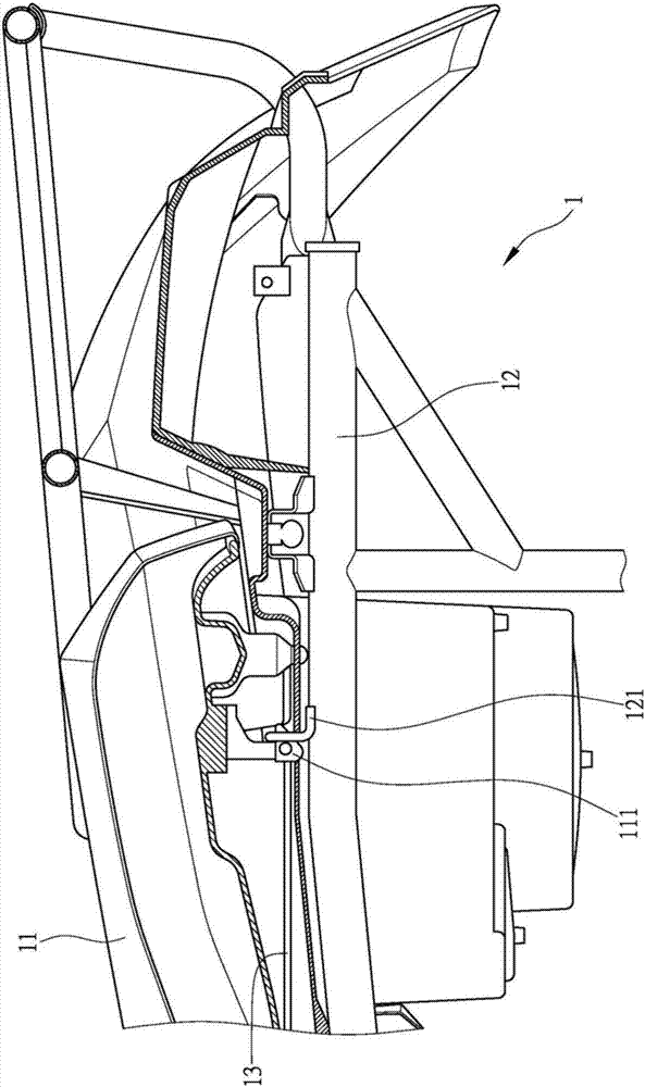 All-terrain vehicle seat structure