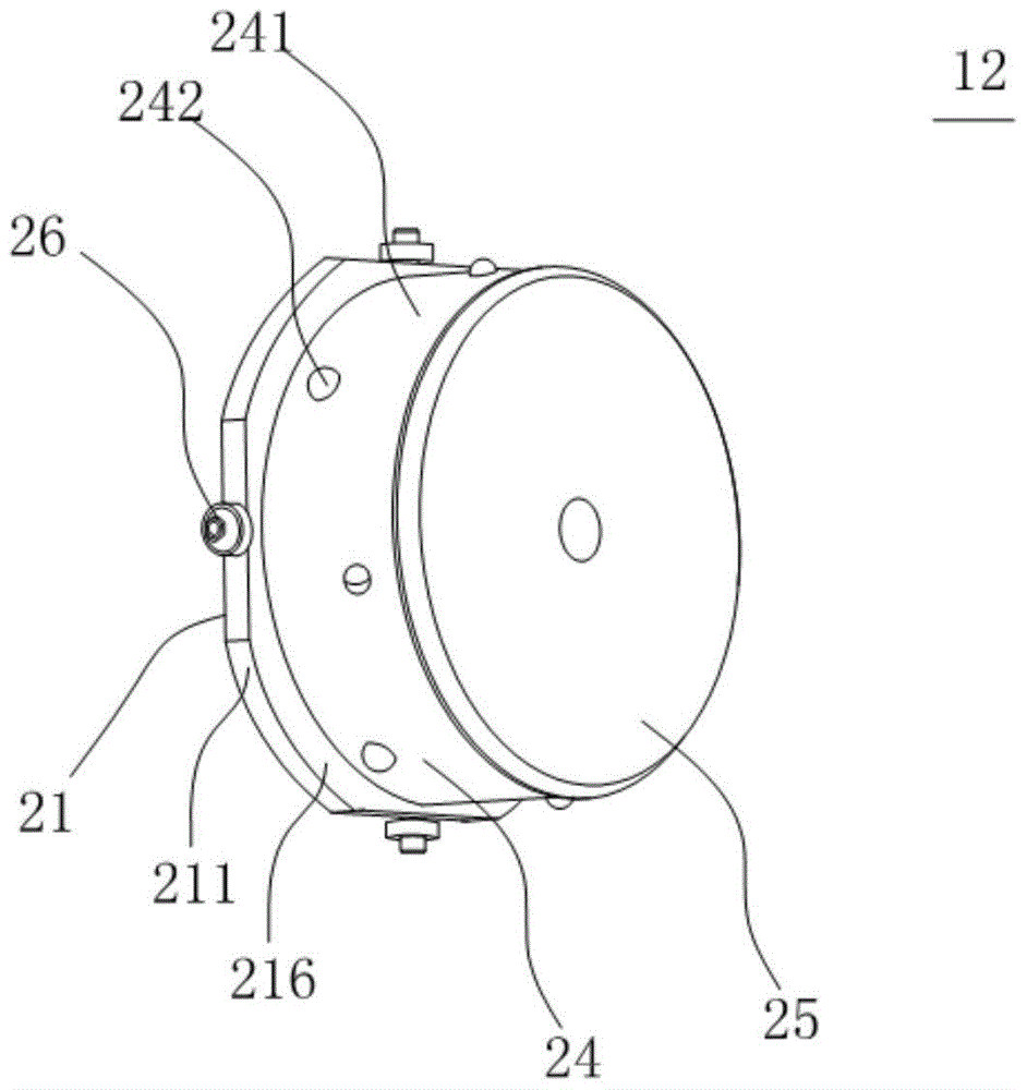 Clamping device and unwinding device