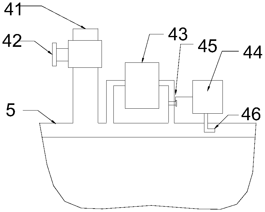 Gas water heater waste gas utilization device for softening water