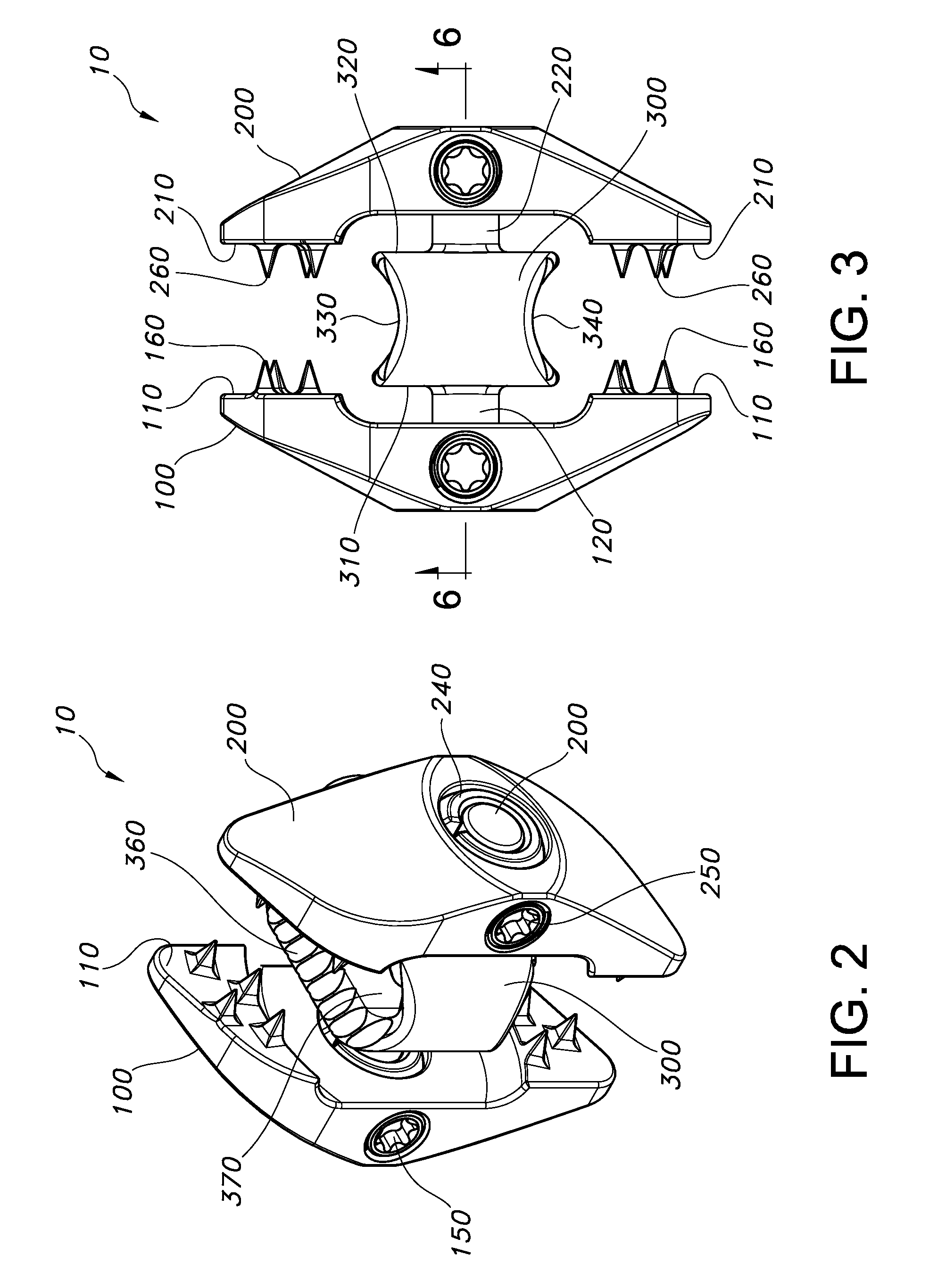 Spinous process fixation apparatus and method