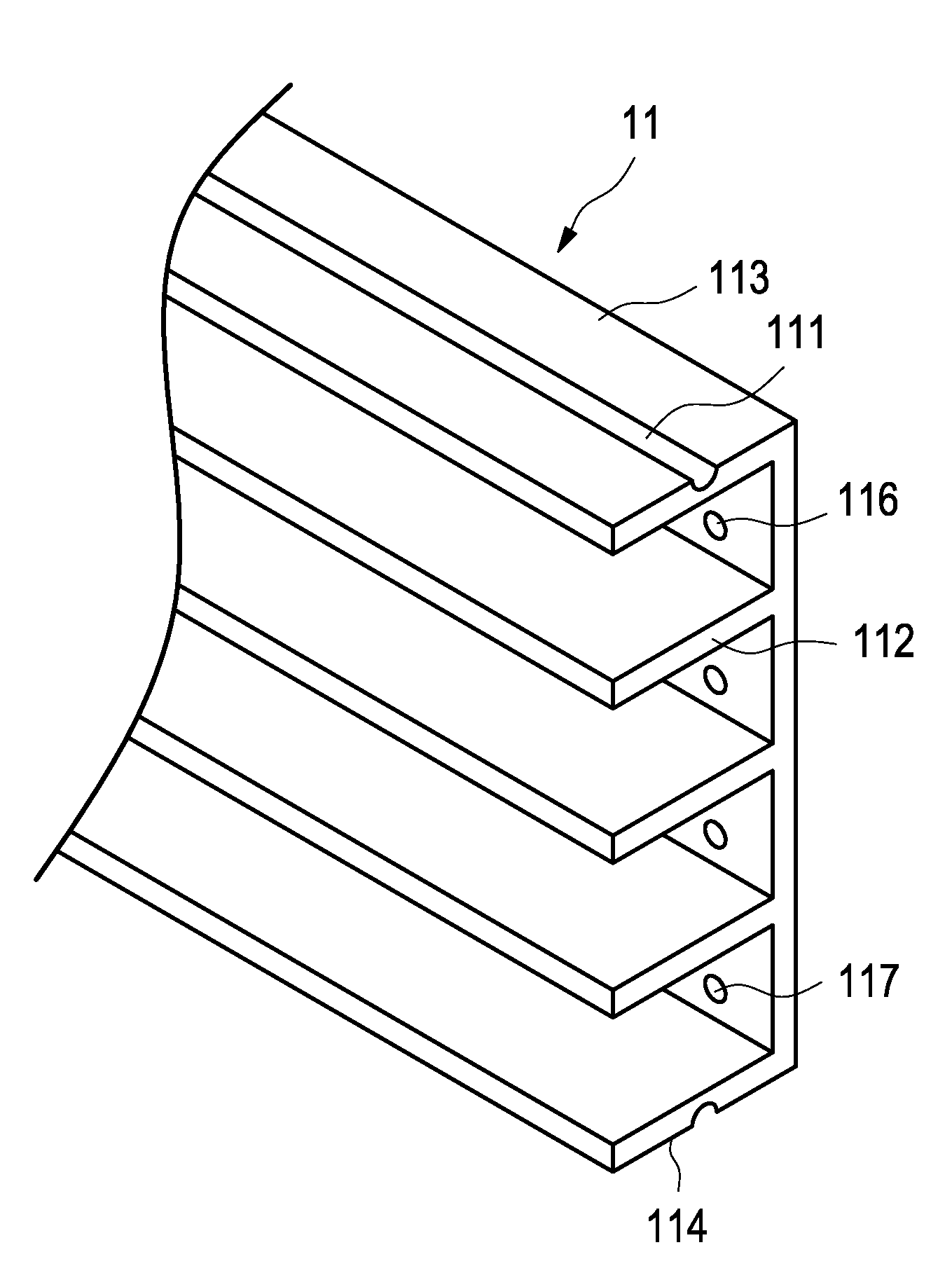 Scrubboard Capable of Receiving Wirings Therein