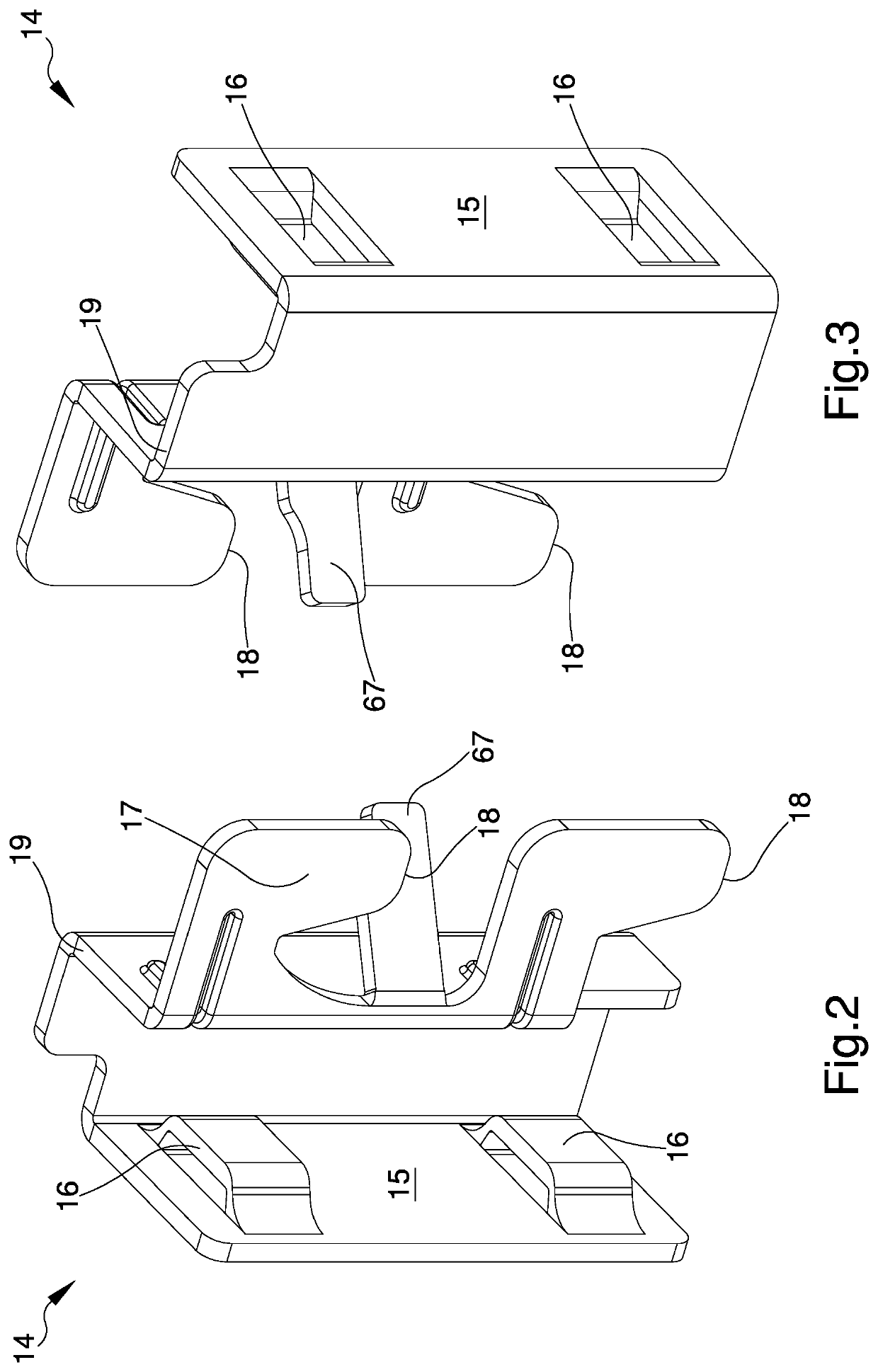 Modular structure for shelving