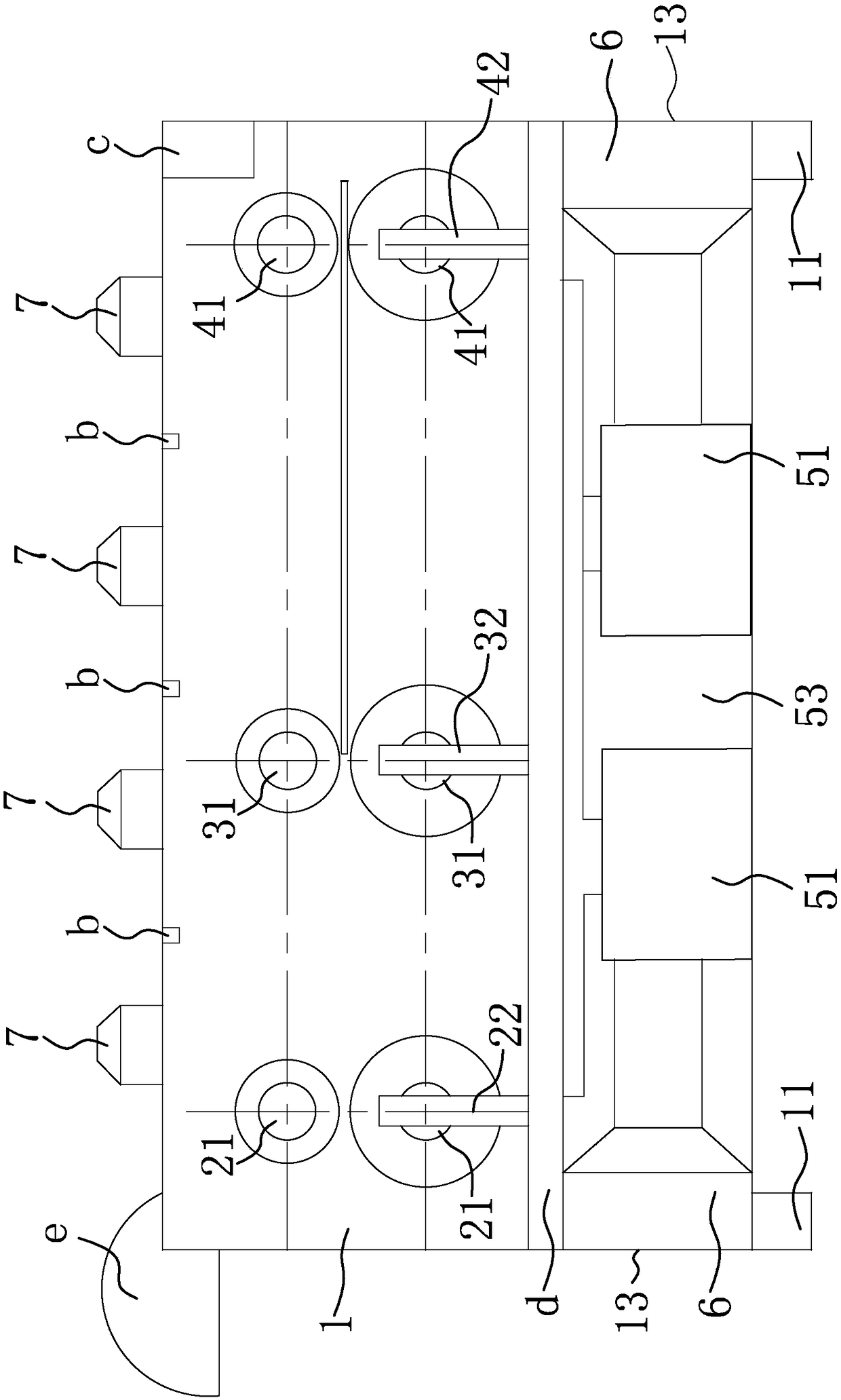 Filtering type heat-radiation currency counting mechanism