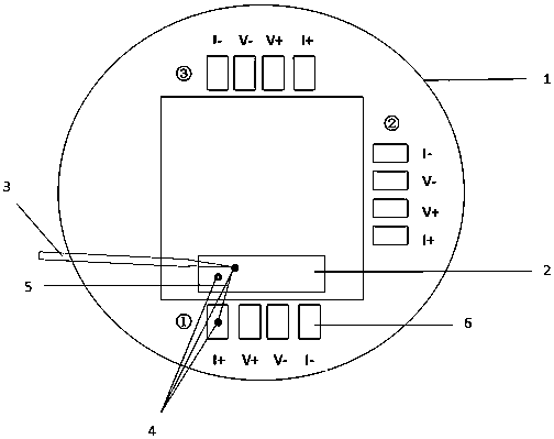 Convenient and rapid 4-wire method electrode pressing method