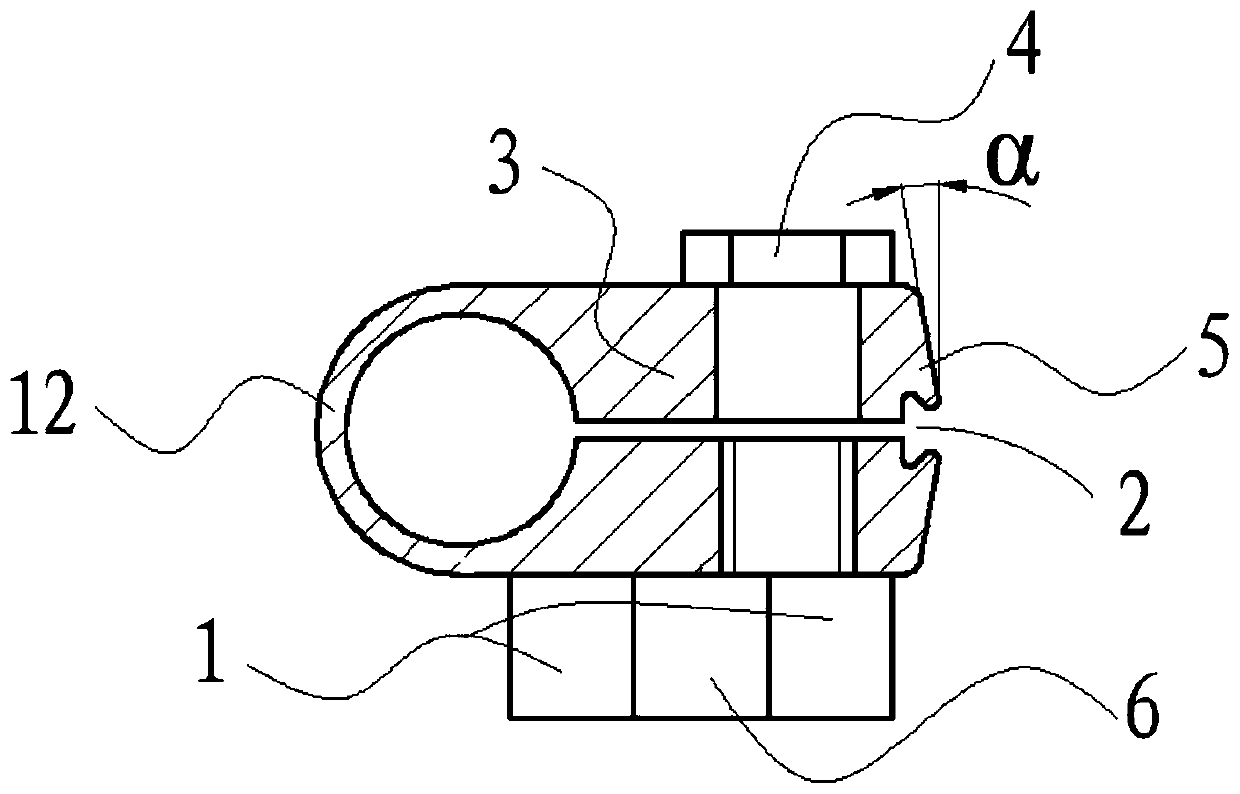 An integrated fixture and test method for vibration fatigue test of dovetail tenon turbine blade