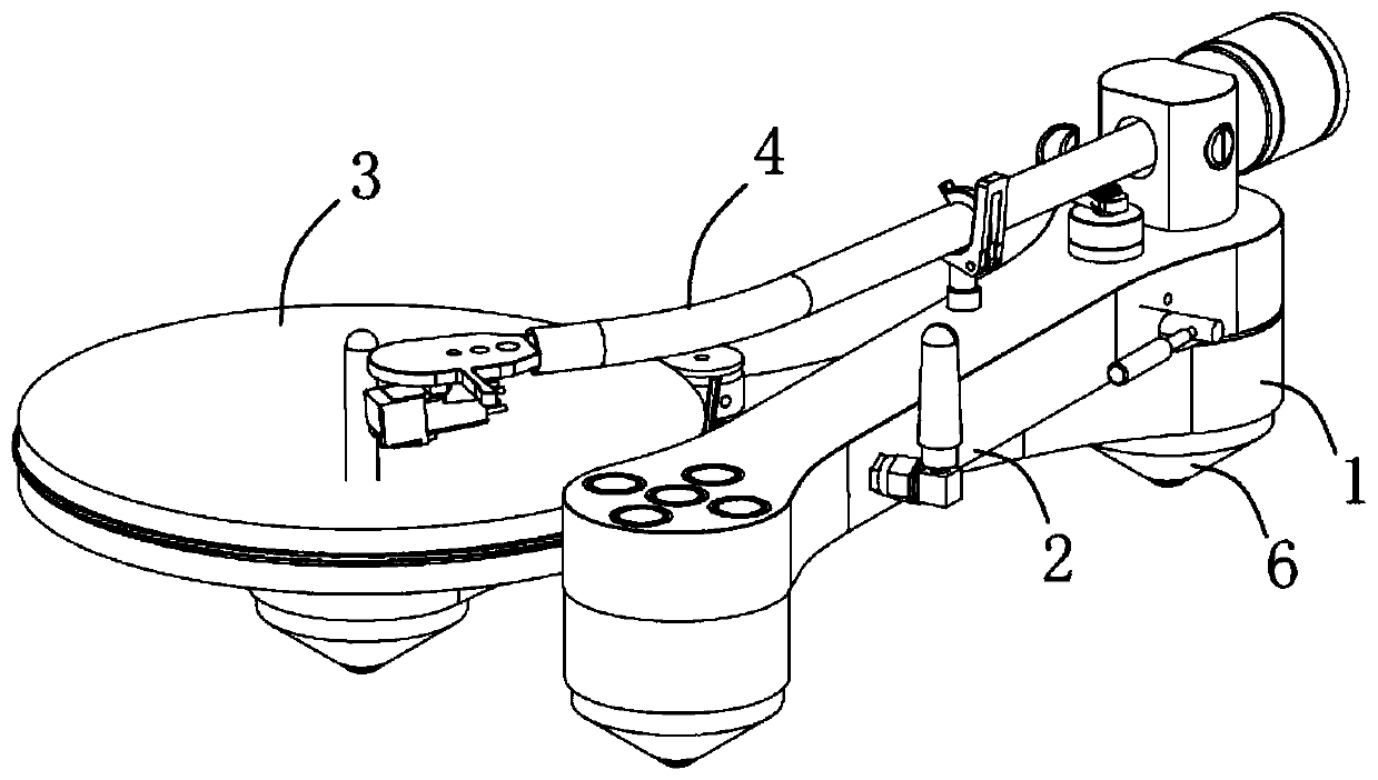 Foldable phonograph