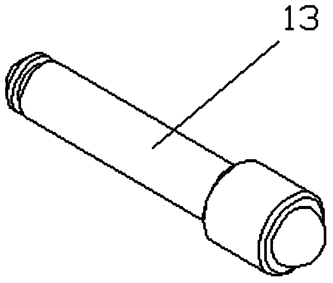 Gun clamp of floor gun
