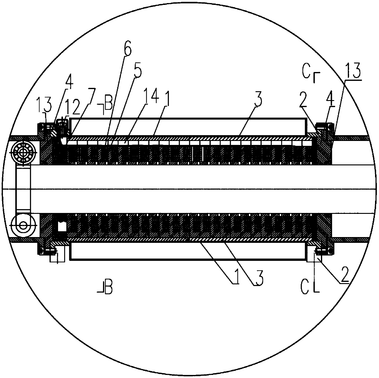 A reciprocating cylinder linear motor