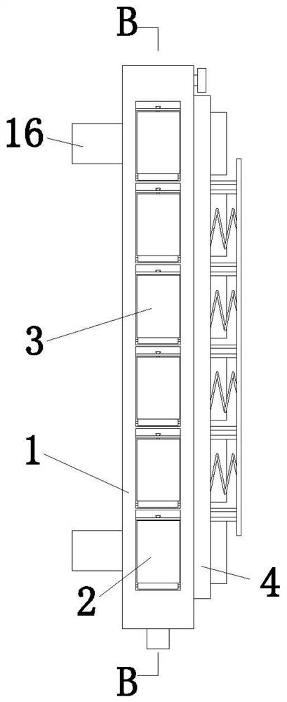 Improved plastic-wood outer wall hanging plate