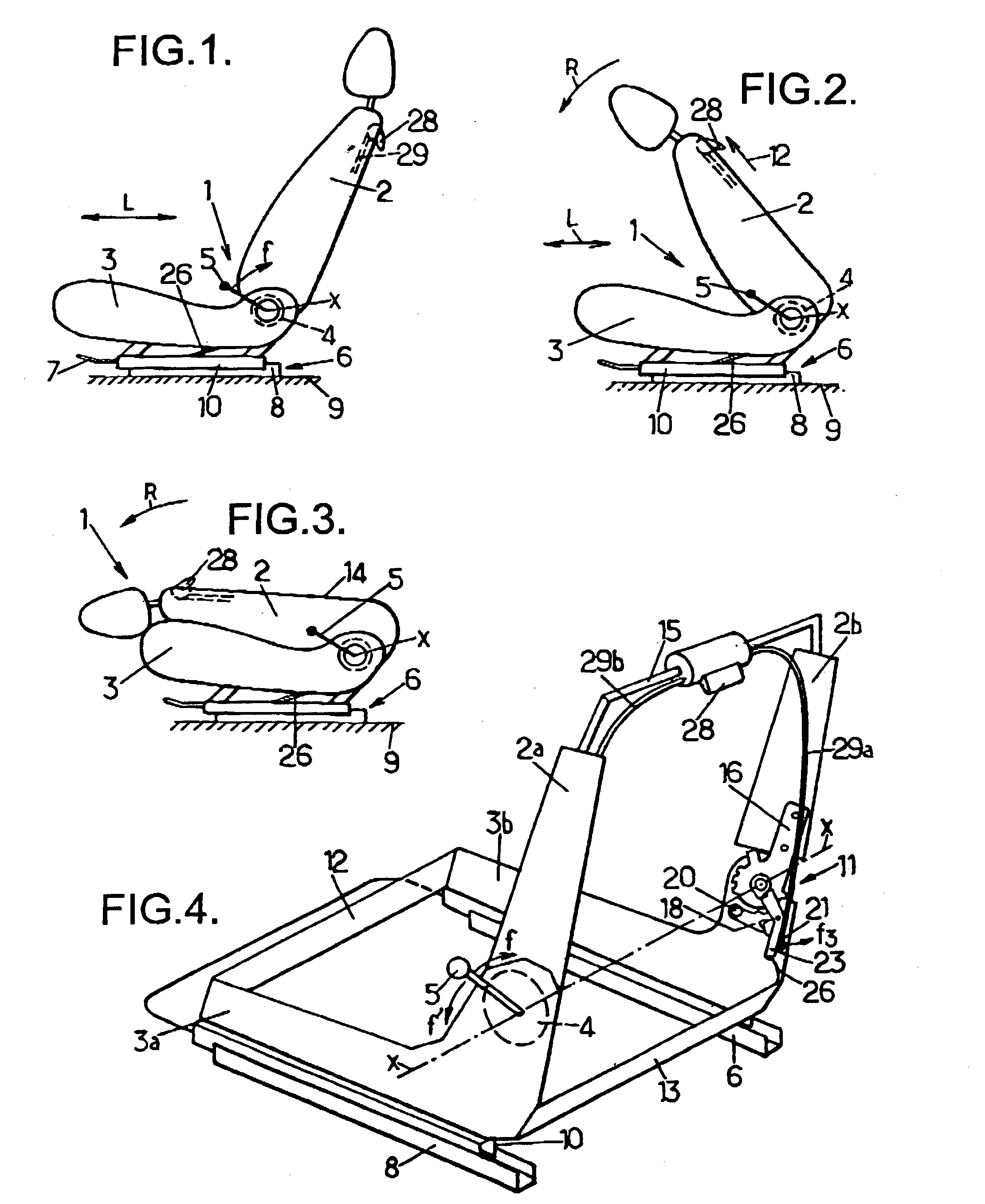 Vehicle seat comprising a backrest that can be folded down forwards